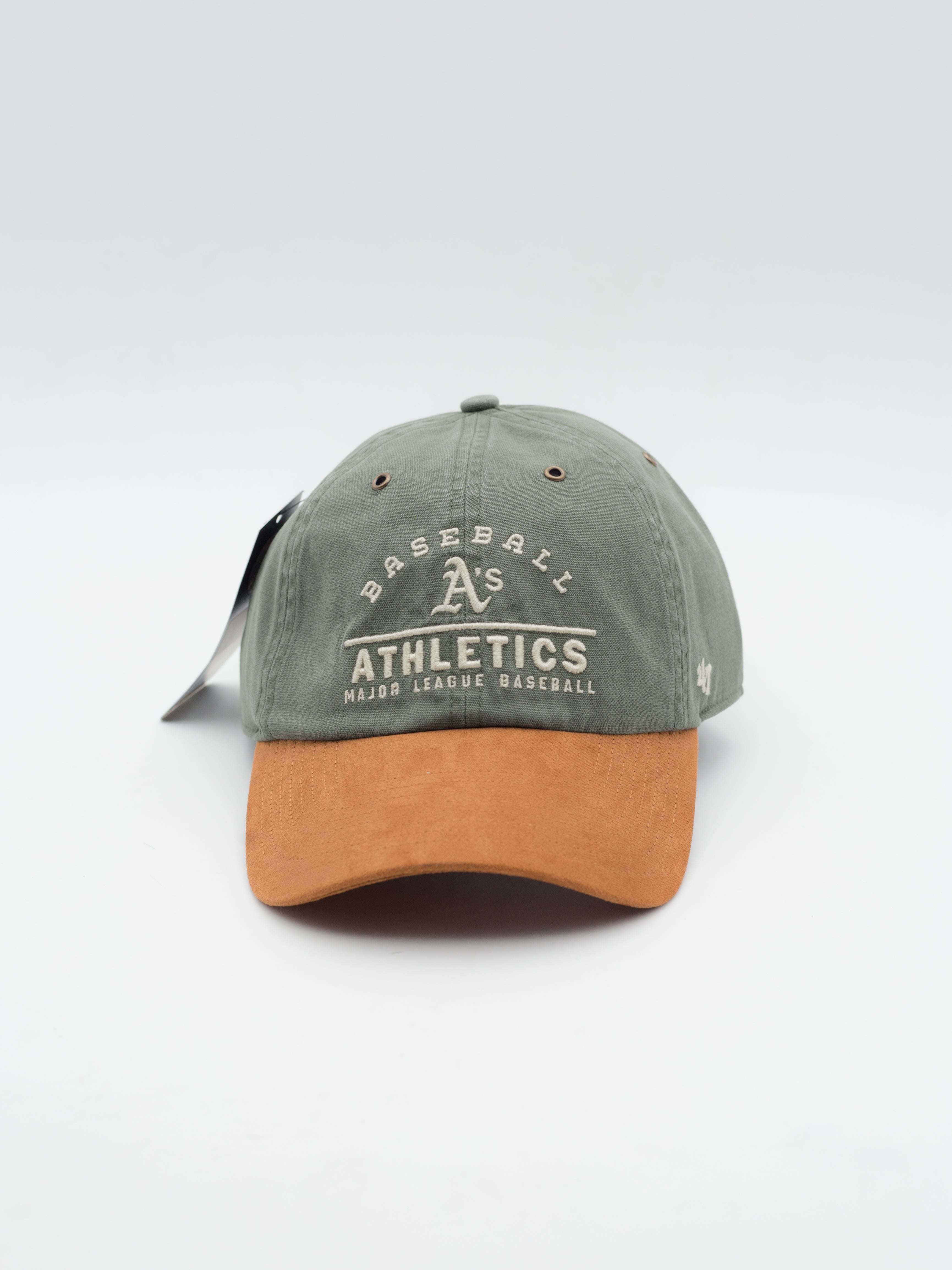 CLEAN UP Windham Suede Oakland Athletics Green
