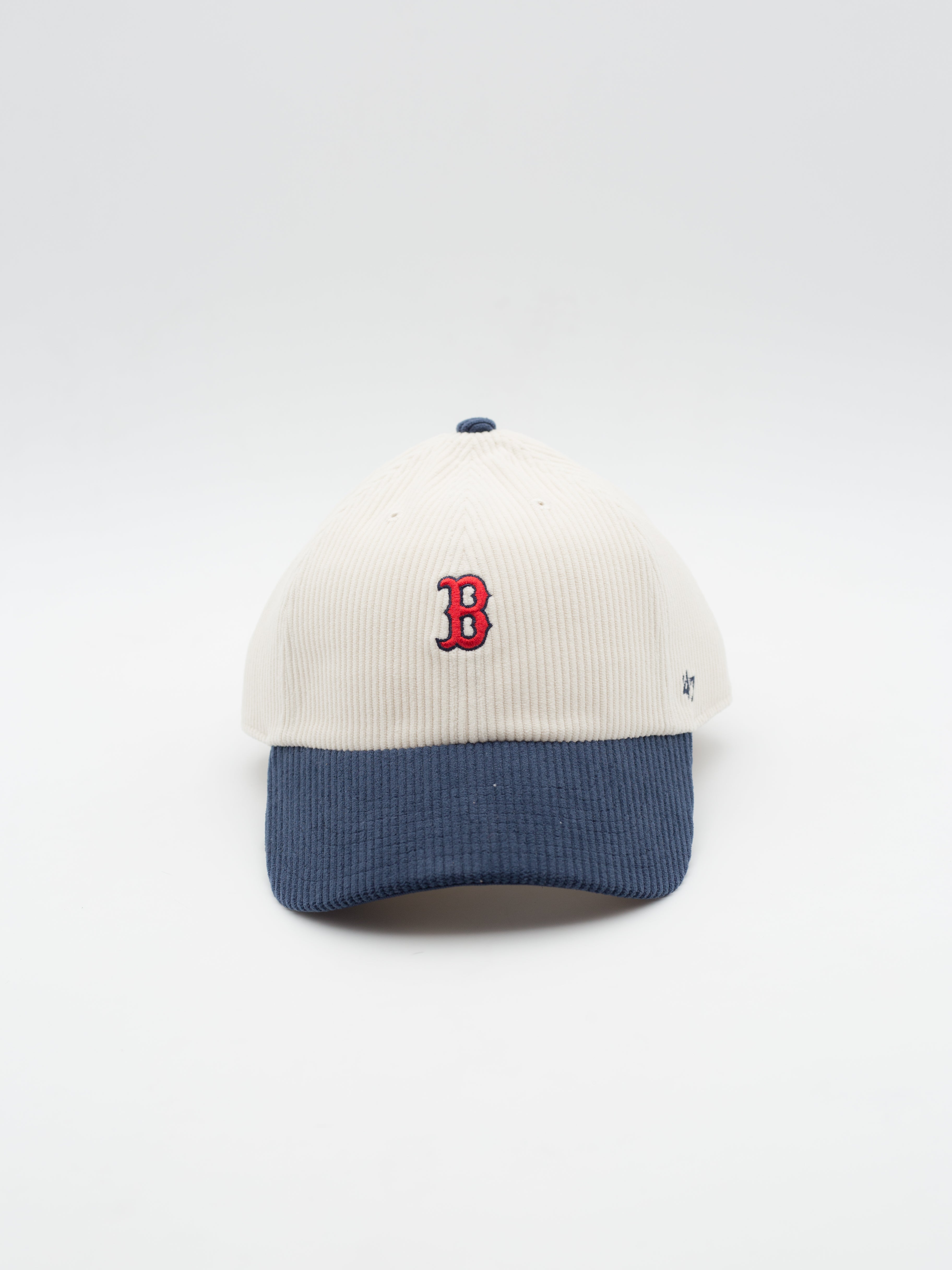 CLEAN UP Corduroy Base Runner Boston Red Sox Beige/Navy