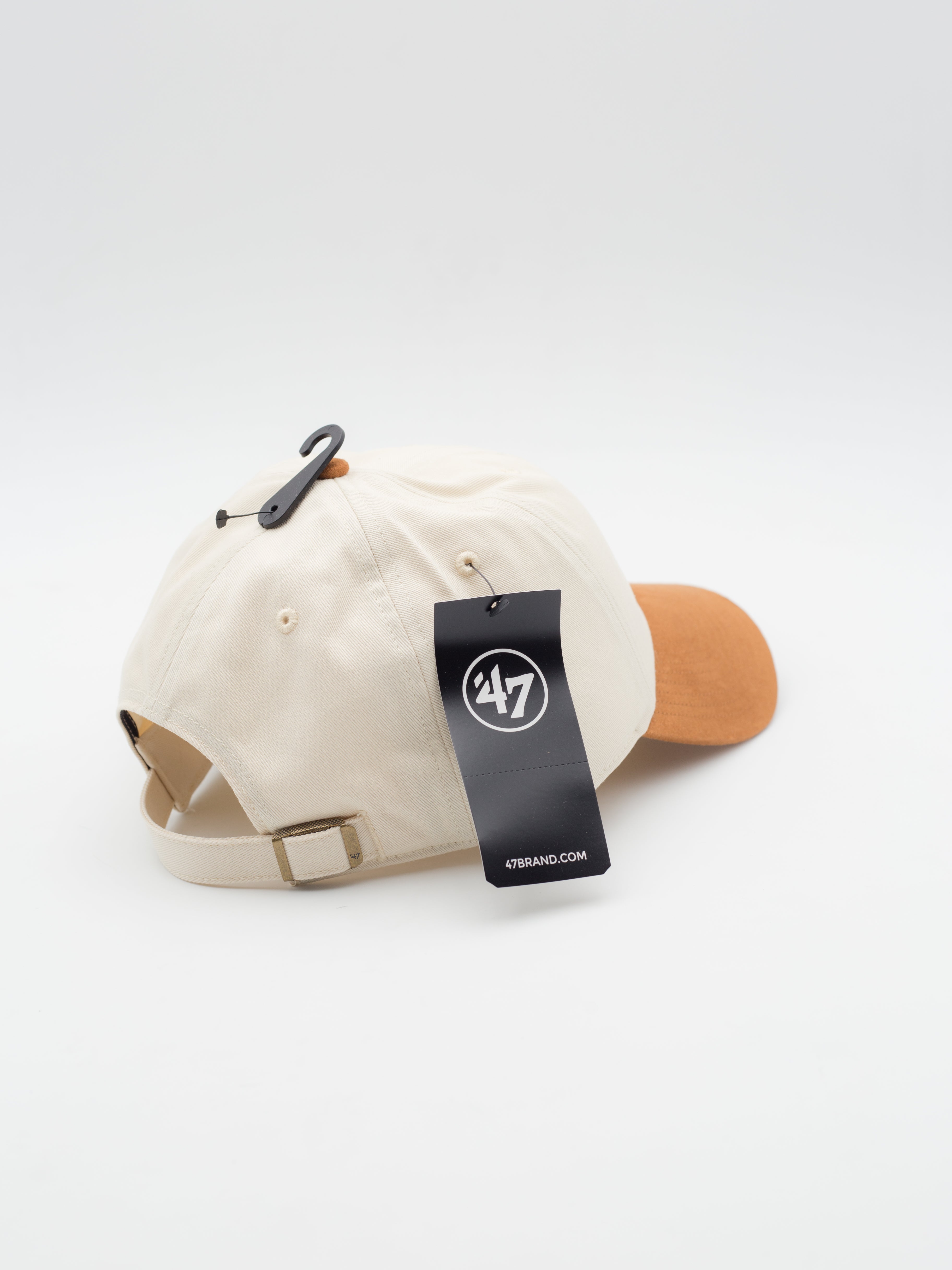 CLEAN UP Script Suede New York Yankees Natural