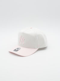 HITCH Two Tone New York Yankees Snapback White/Pink
