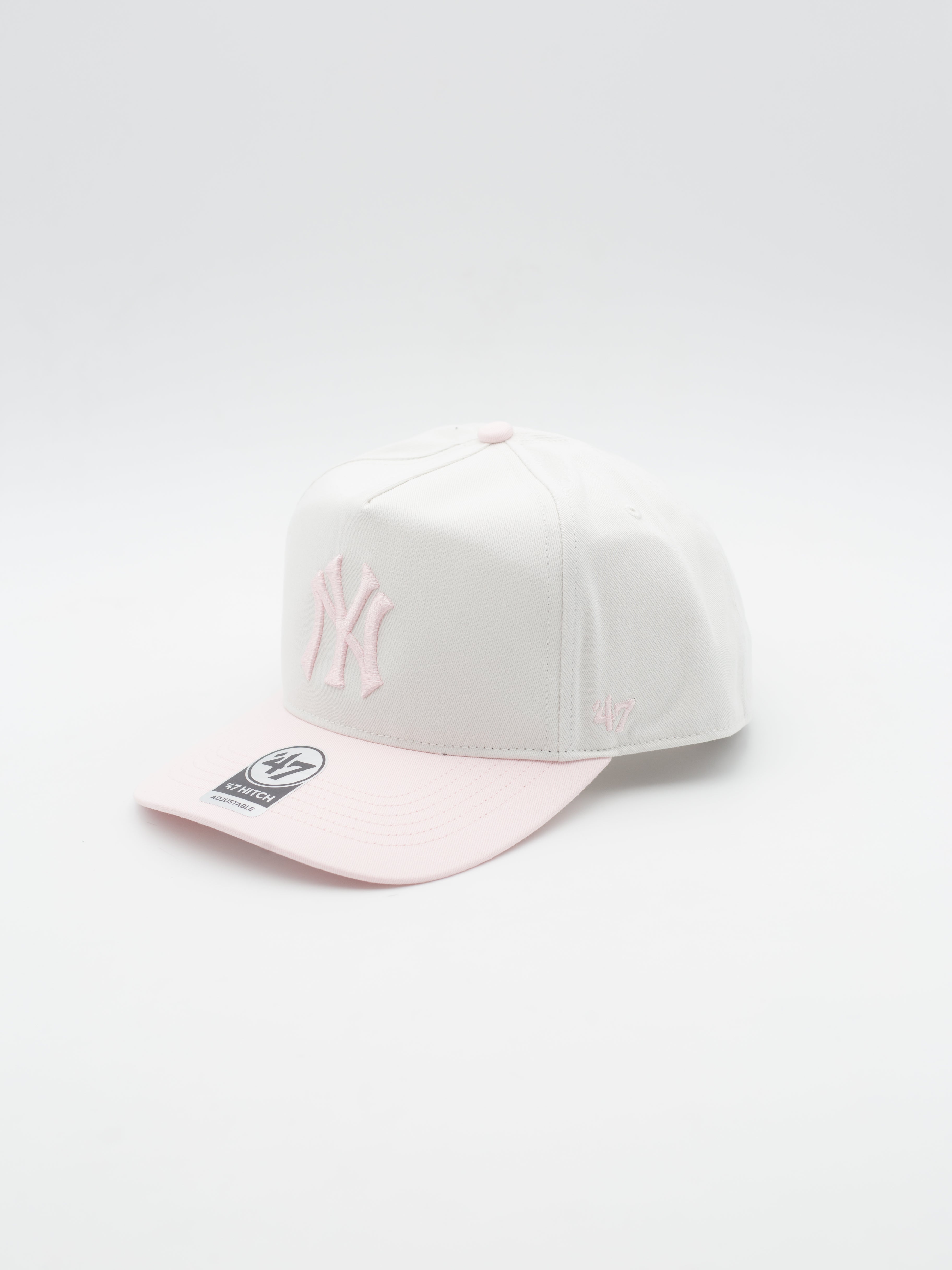 HITCH Two Tone New York Yankees Snapback White/Pink