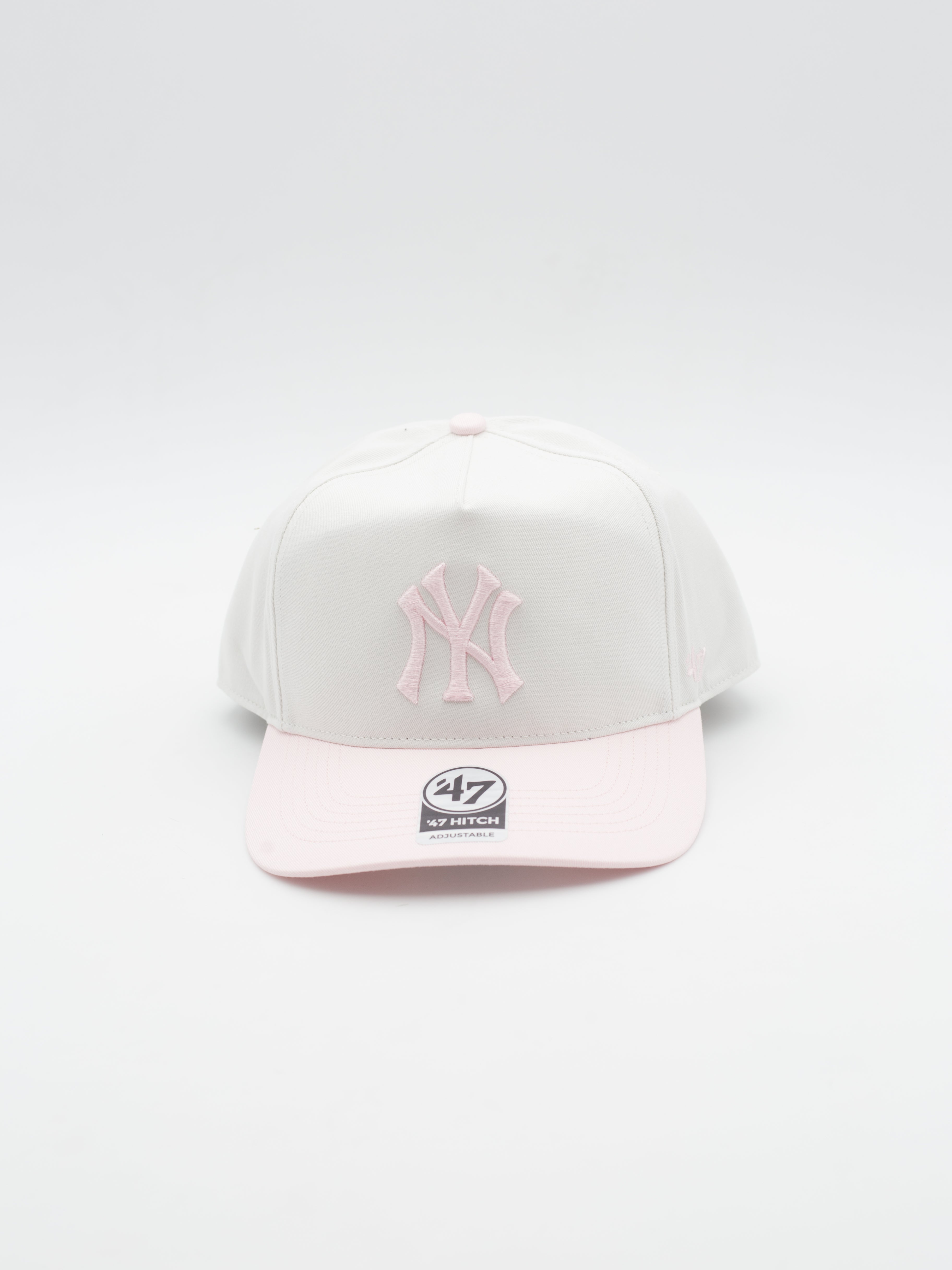 HITCH Two Tone New York Yankees Snapback White/Pink