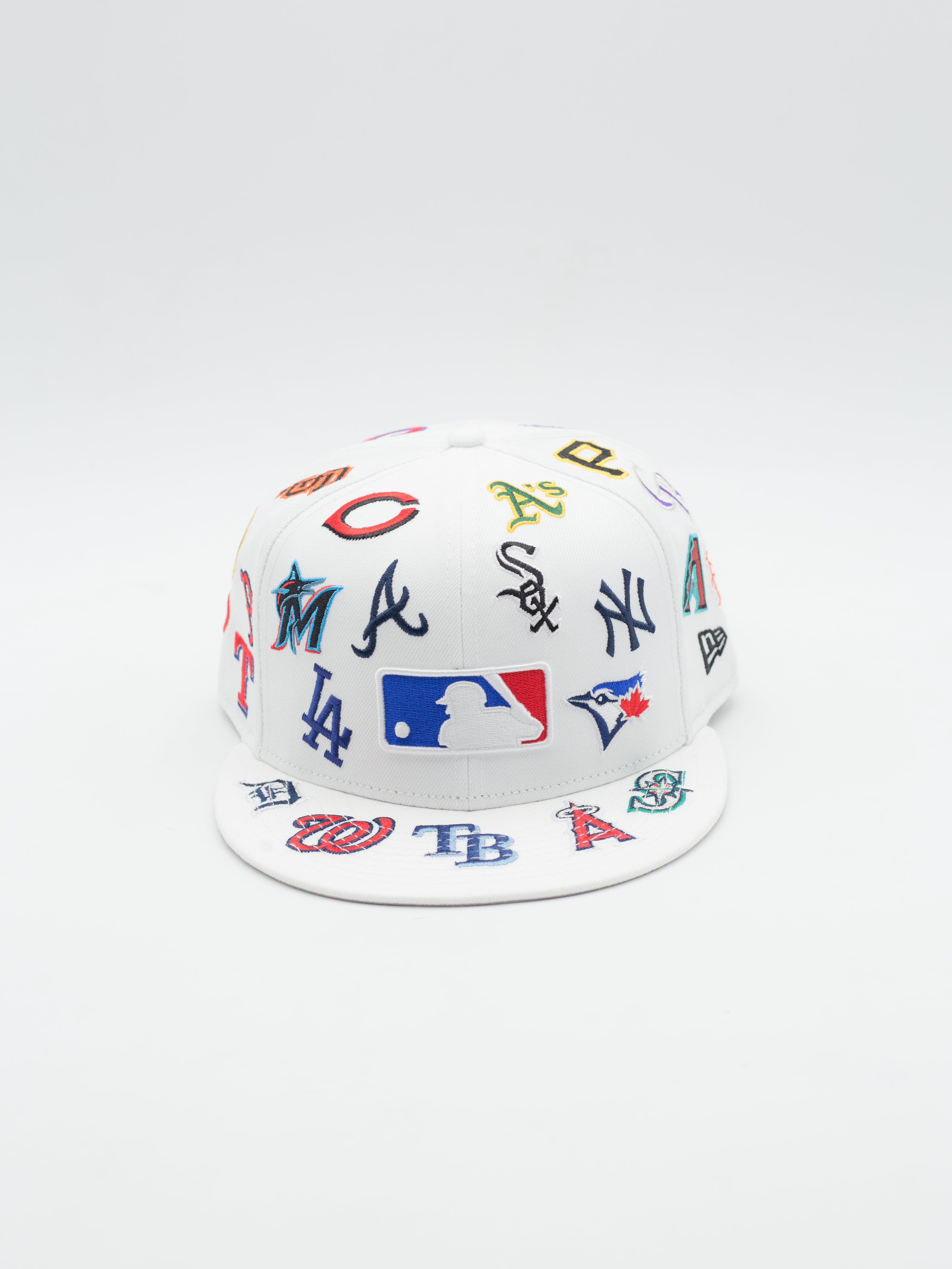 59FIFTY All Over MLB Teams White