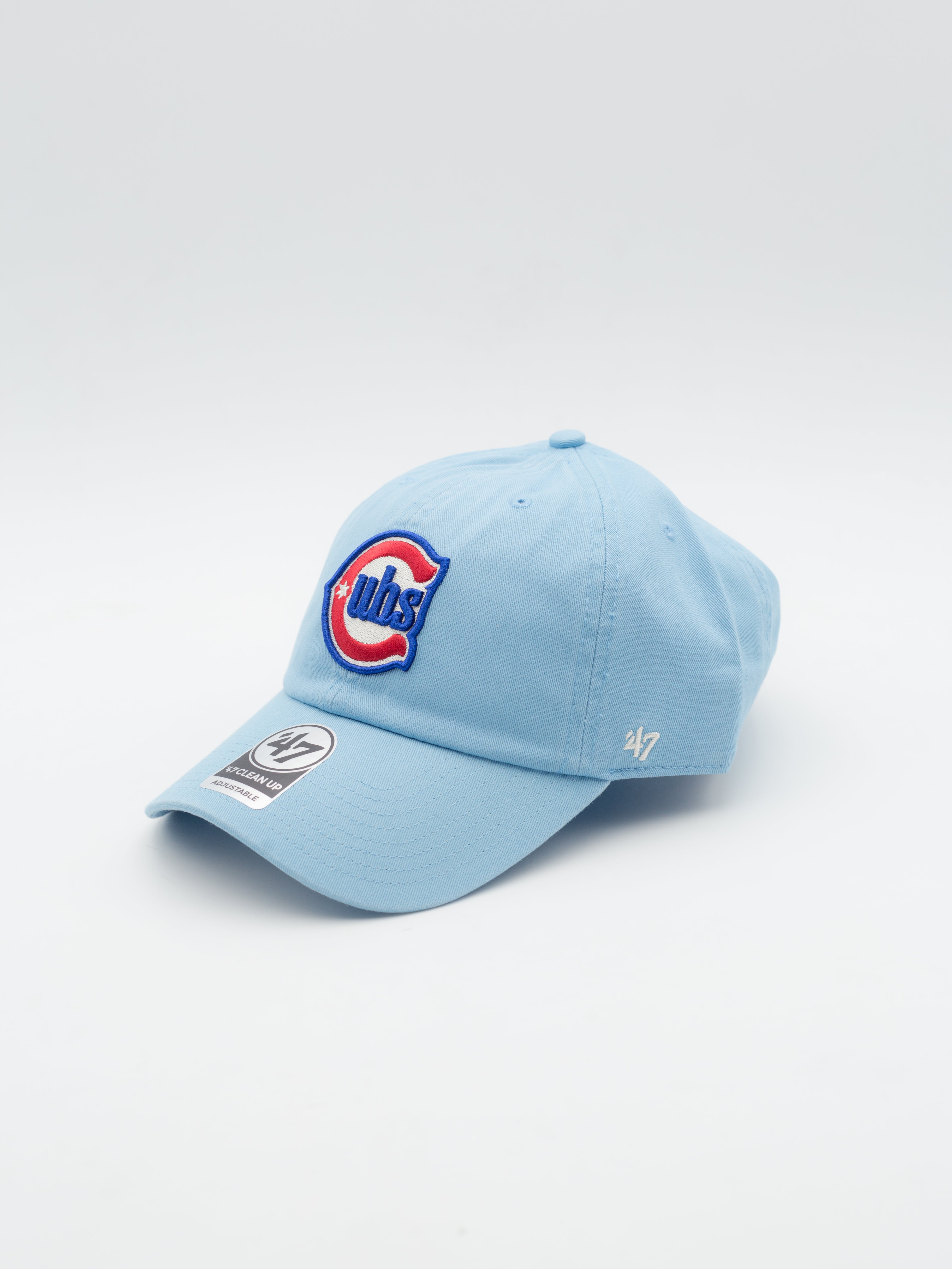 Casquette Dad des Chicago Cubs, marron, CLEAN UP