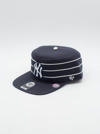 Pillbox Cooperstown Golden Age New York Yankees Navy