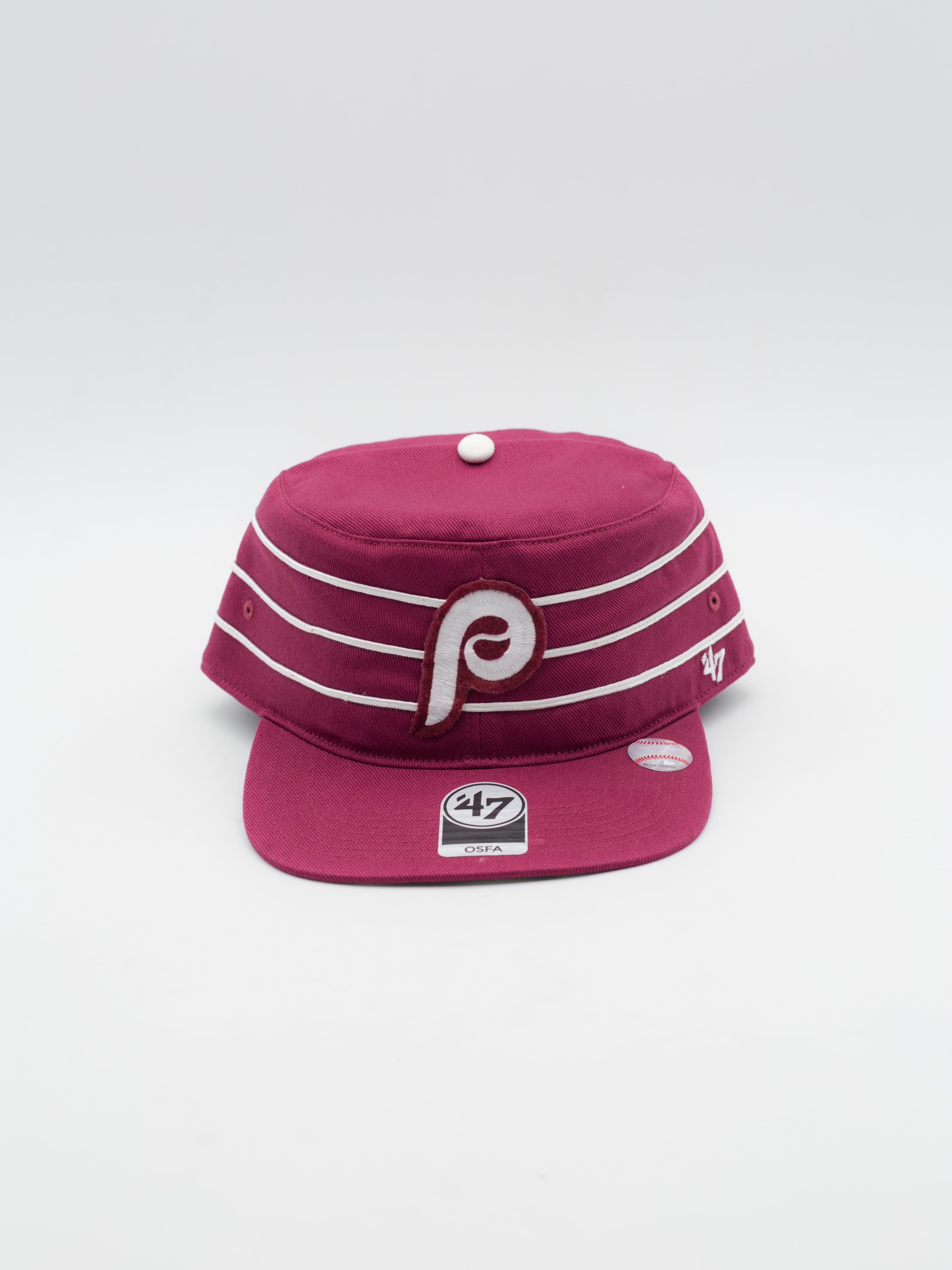 Pillbox Cooperstown Golden Age Philladelphia Phillies Cardinal