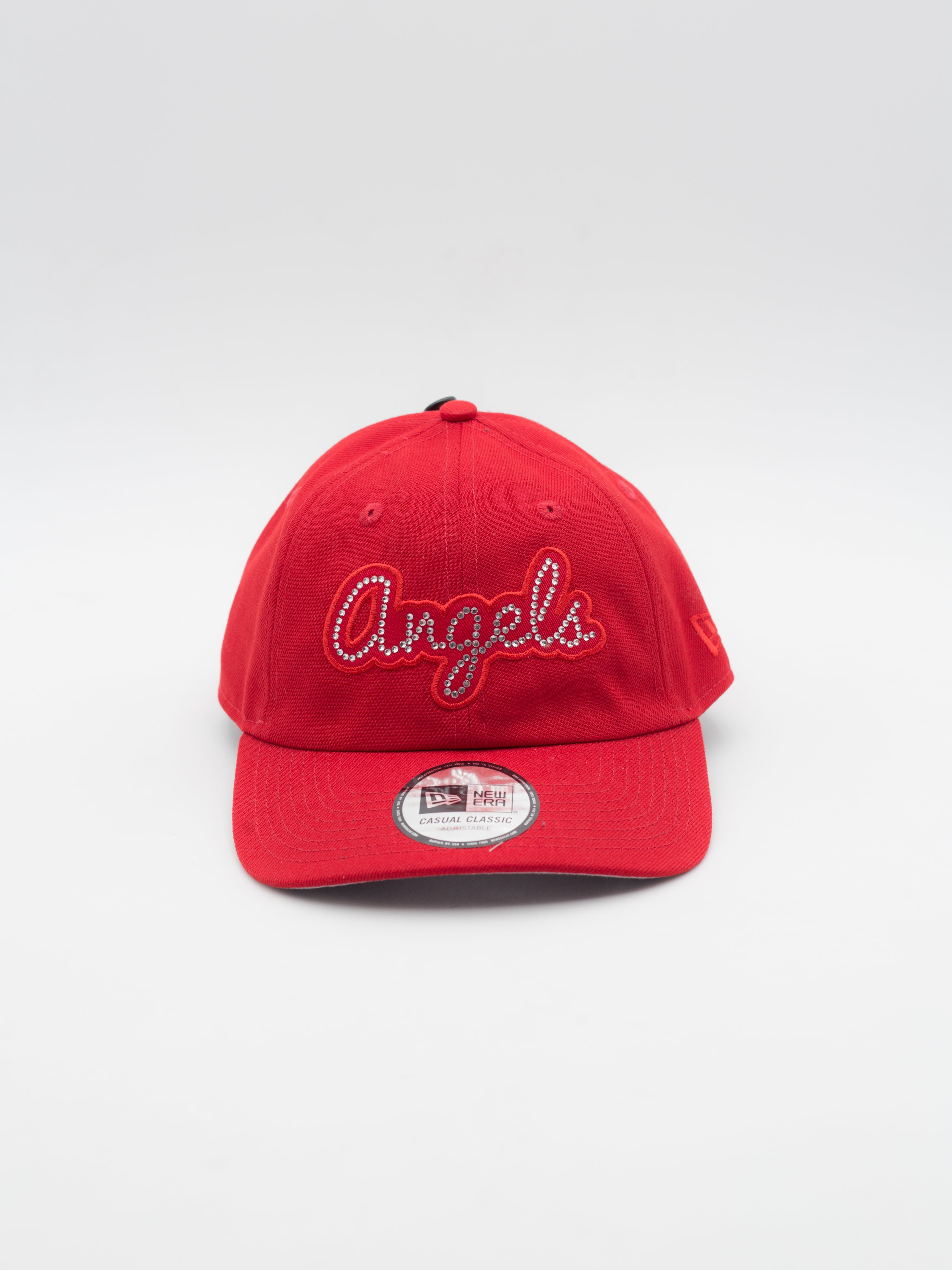 9TWENTY Rhinestone Anaheim Angels Red