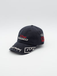 Ace Moto Dad Hat Washed Black