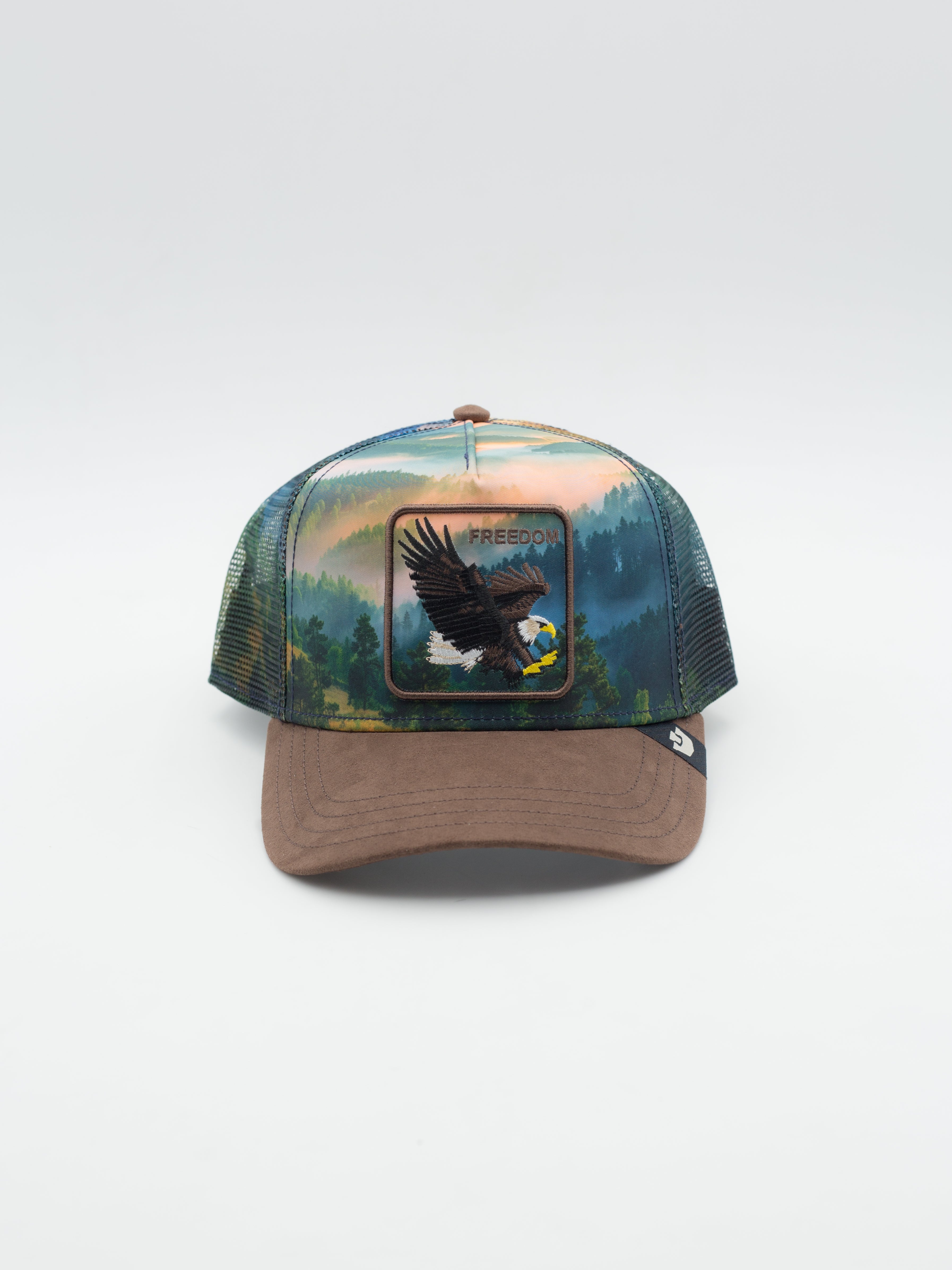 Eagle In The Element Trucker Brown