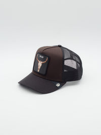 Death Skull Trucker Brown/Black