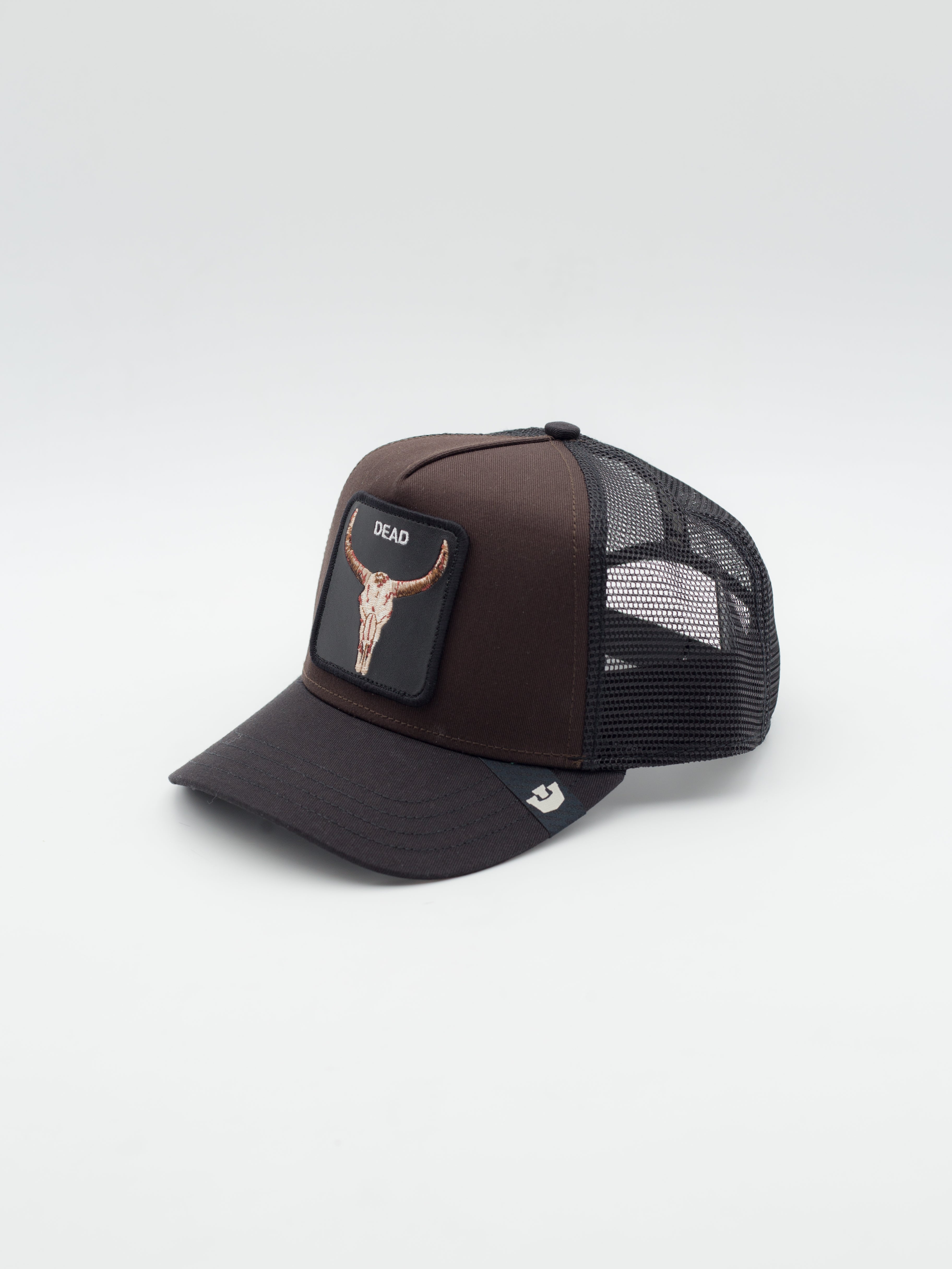 Death Skull Trucker Brown/Black