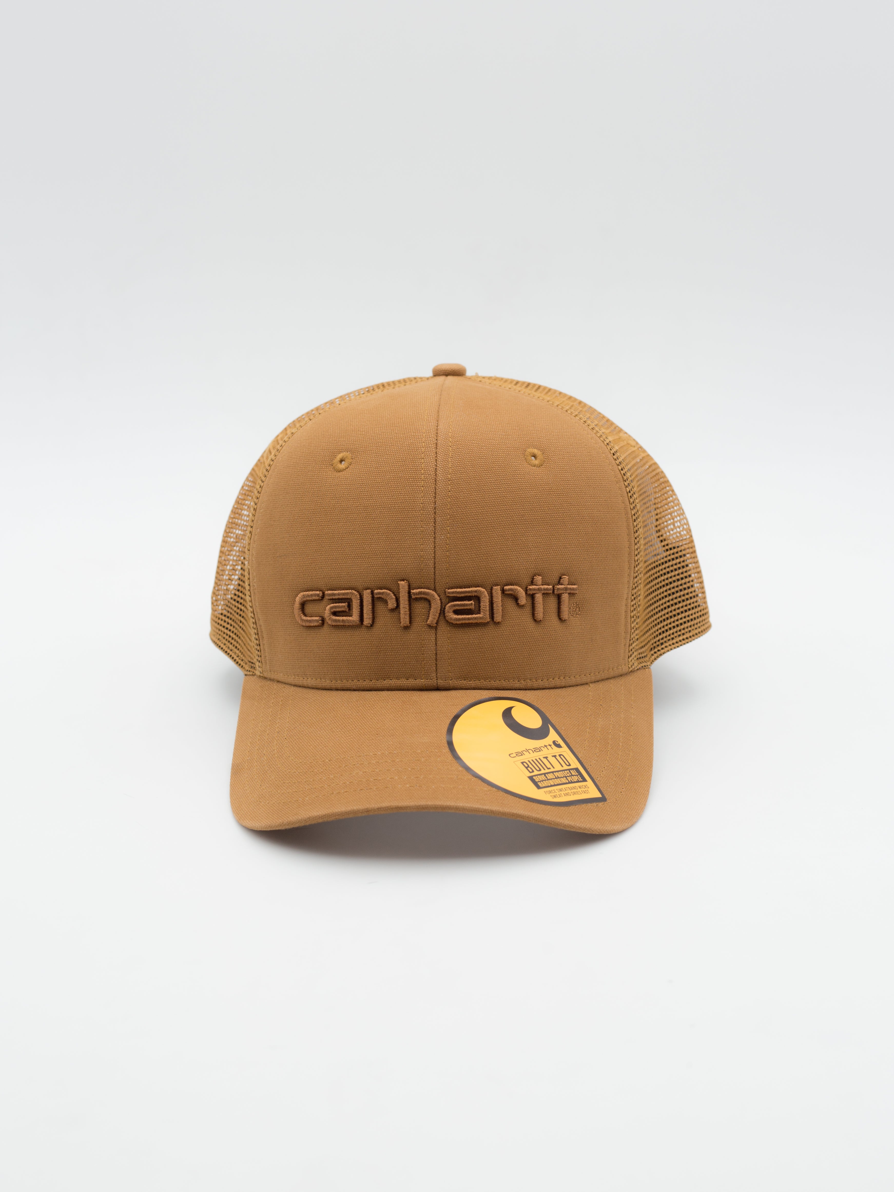 Canvas Mesh Logo Brown