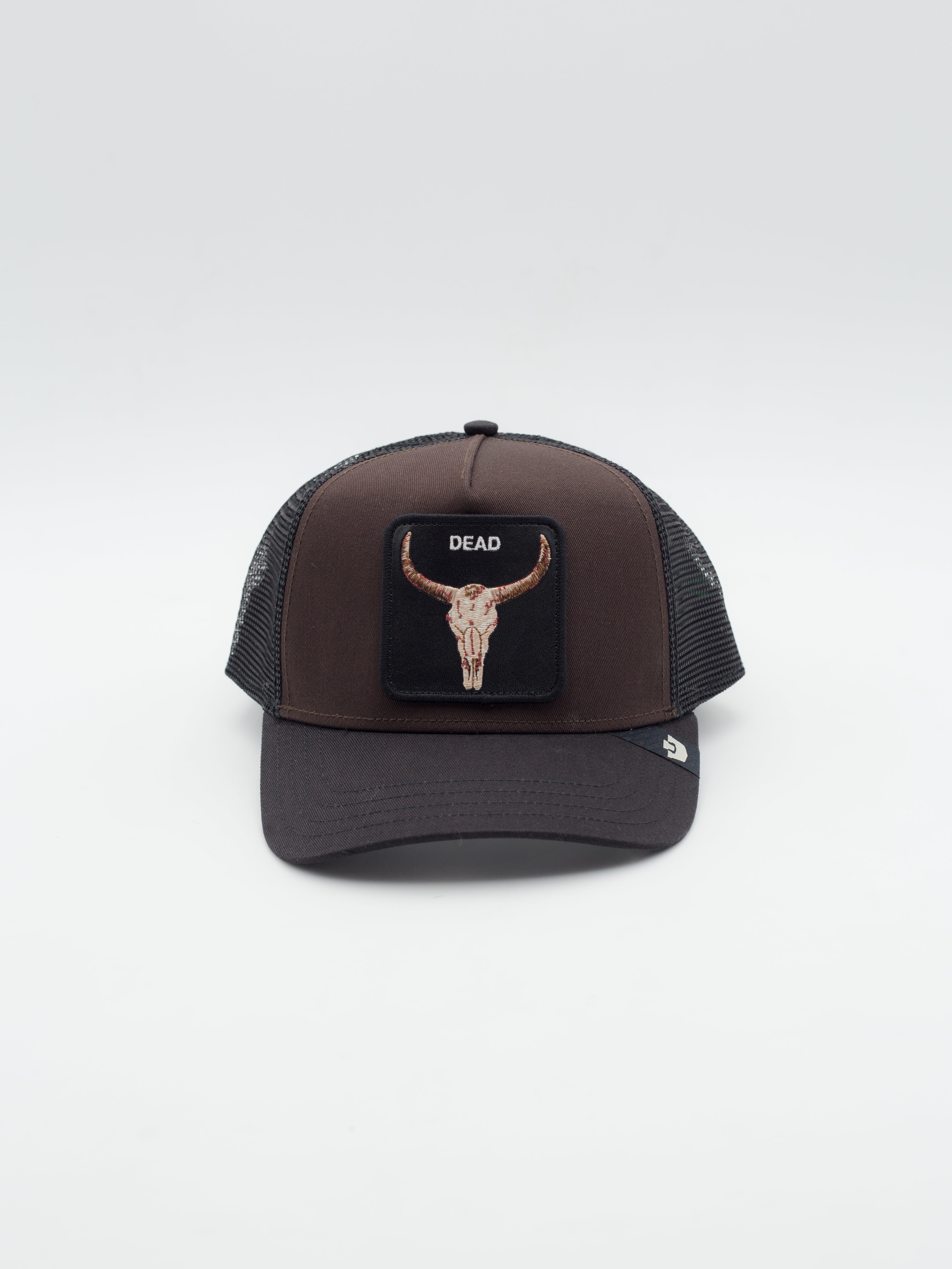 Death Skull Trucker Brown/Black