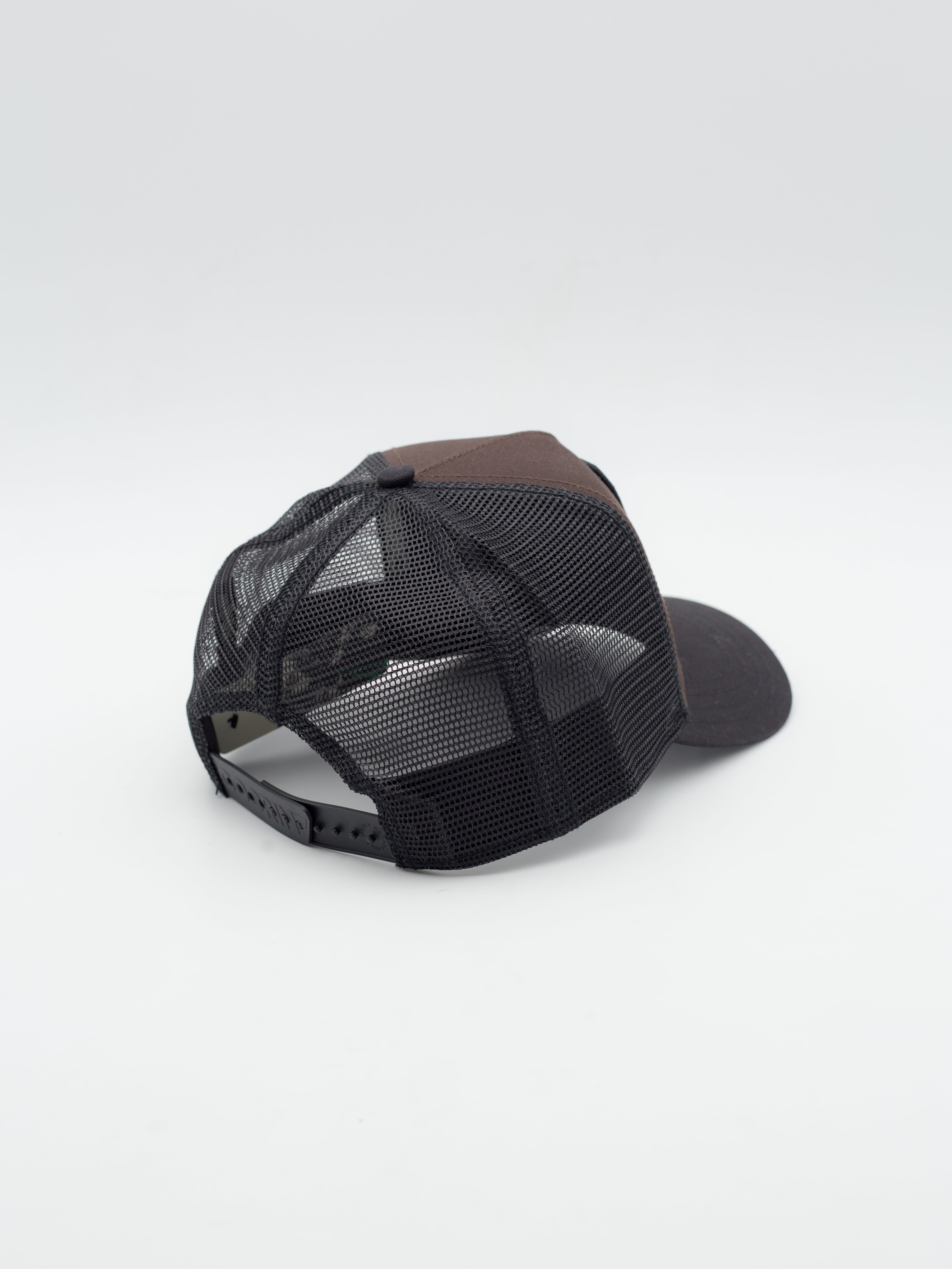 Death Skull Trucker Brown/Black