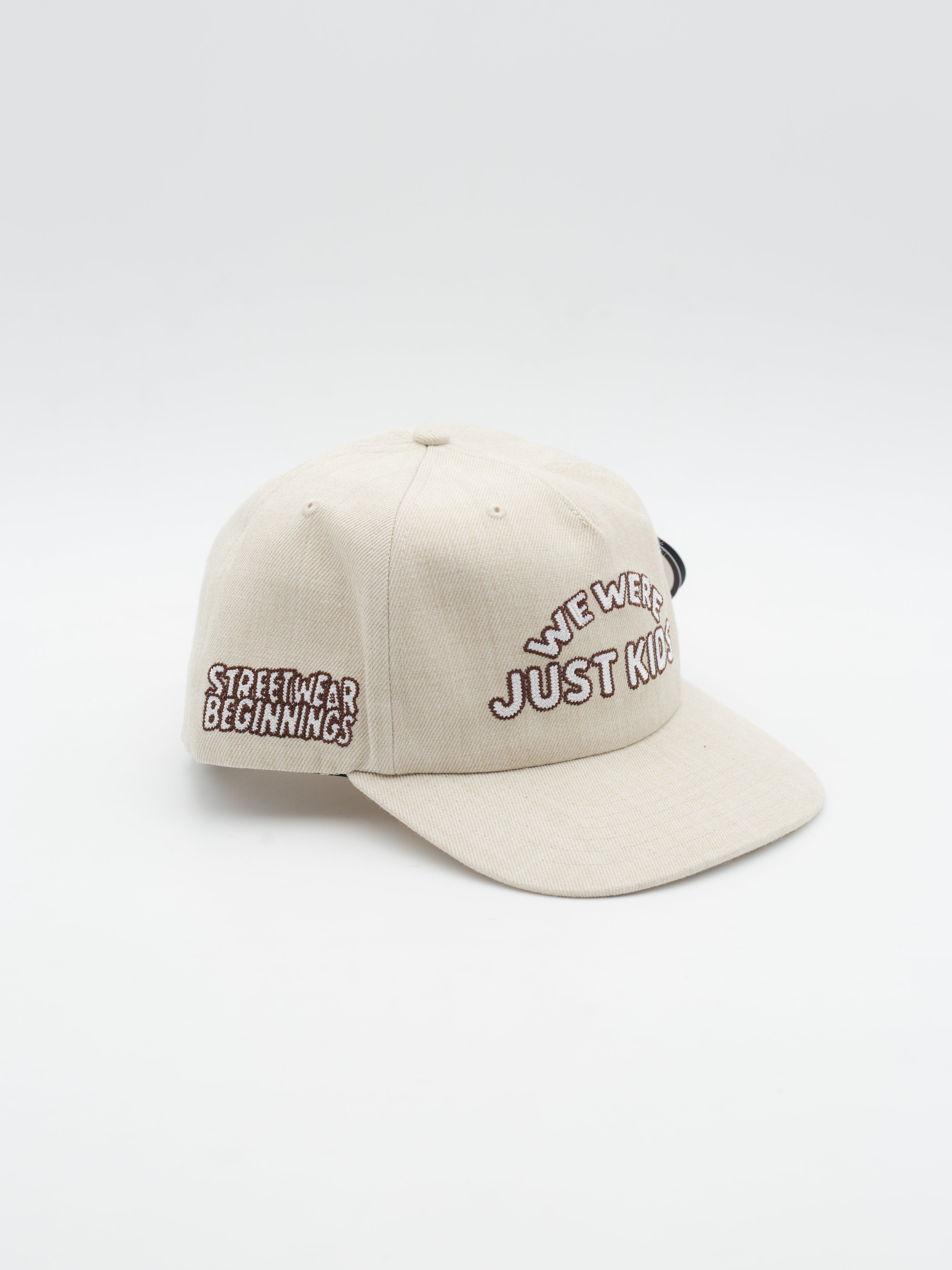 Just Kids The Retro Snapback Beige