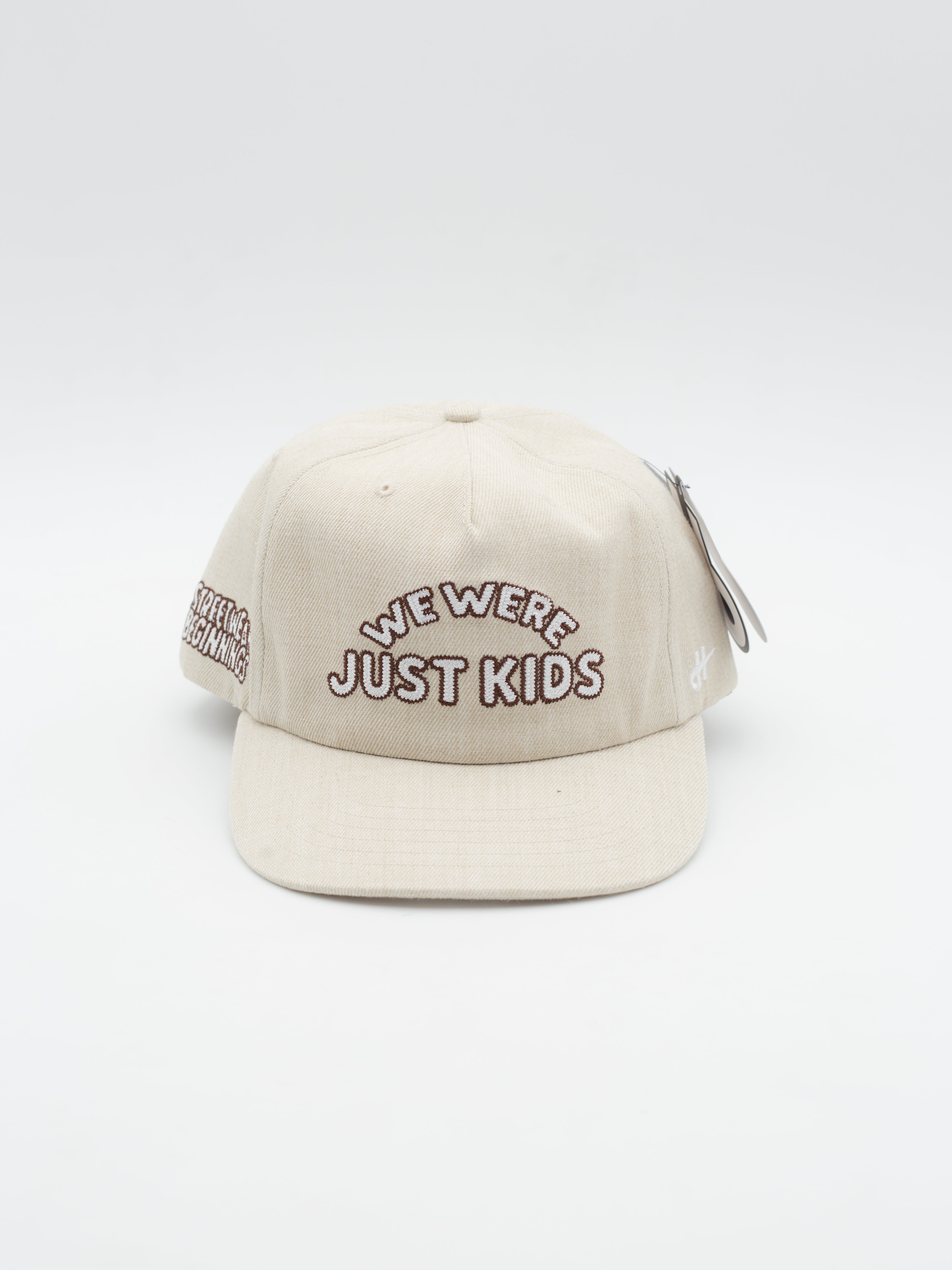 Just Kids The Retro Snapback Beige