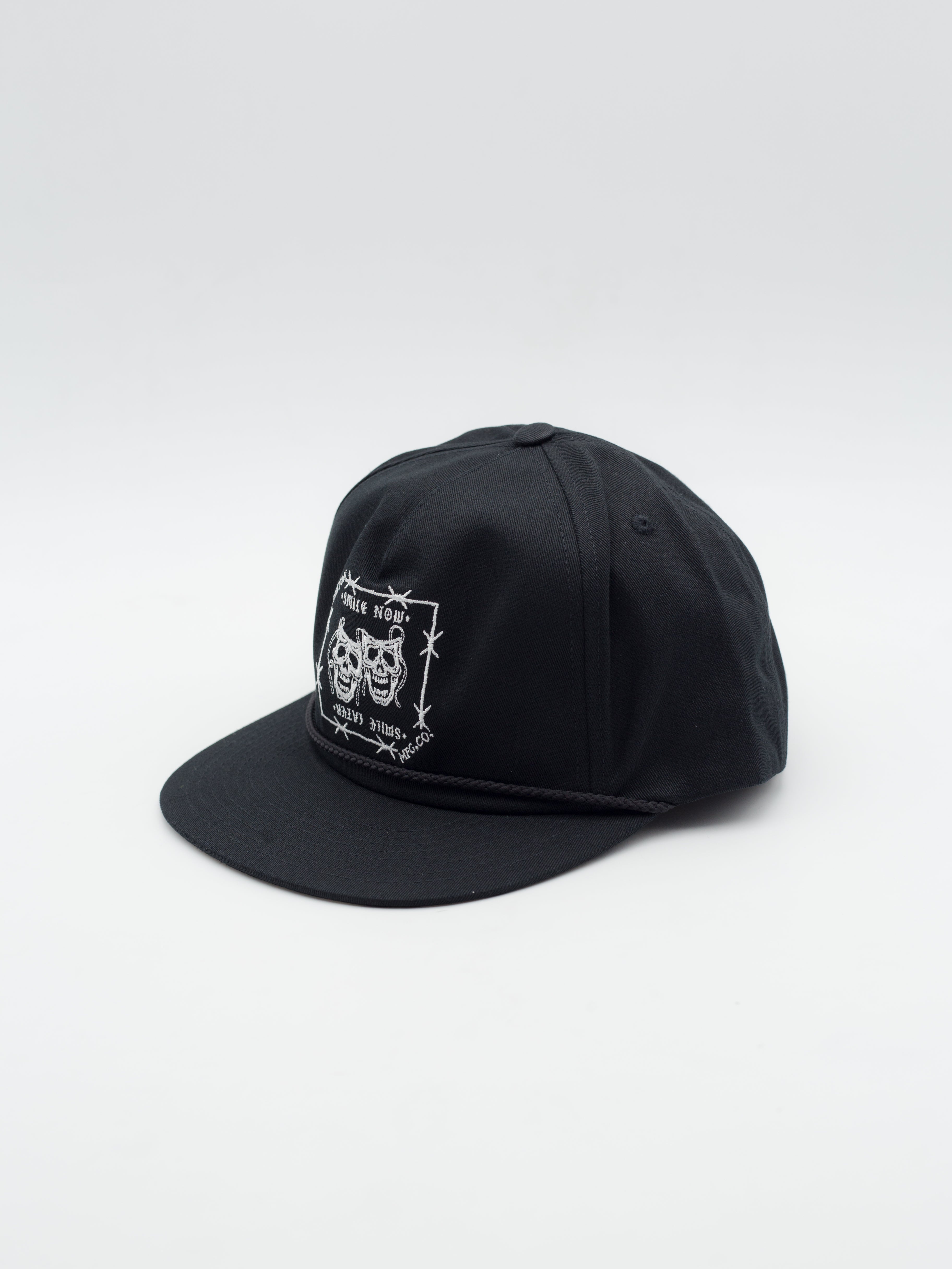 Smile Always HP Snapback Black
