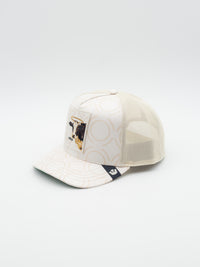 Religious Holy Cow Trucker Beige