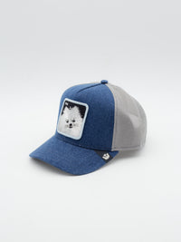 Diva Dawg Trucker Denim/Grey