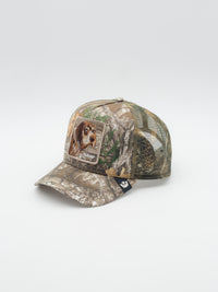 Real Tree Edge Grump Dog Trucker Camo