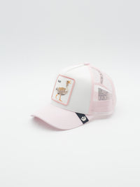 Silly Goose Mini Trucker Pink/White Kids
