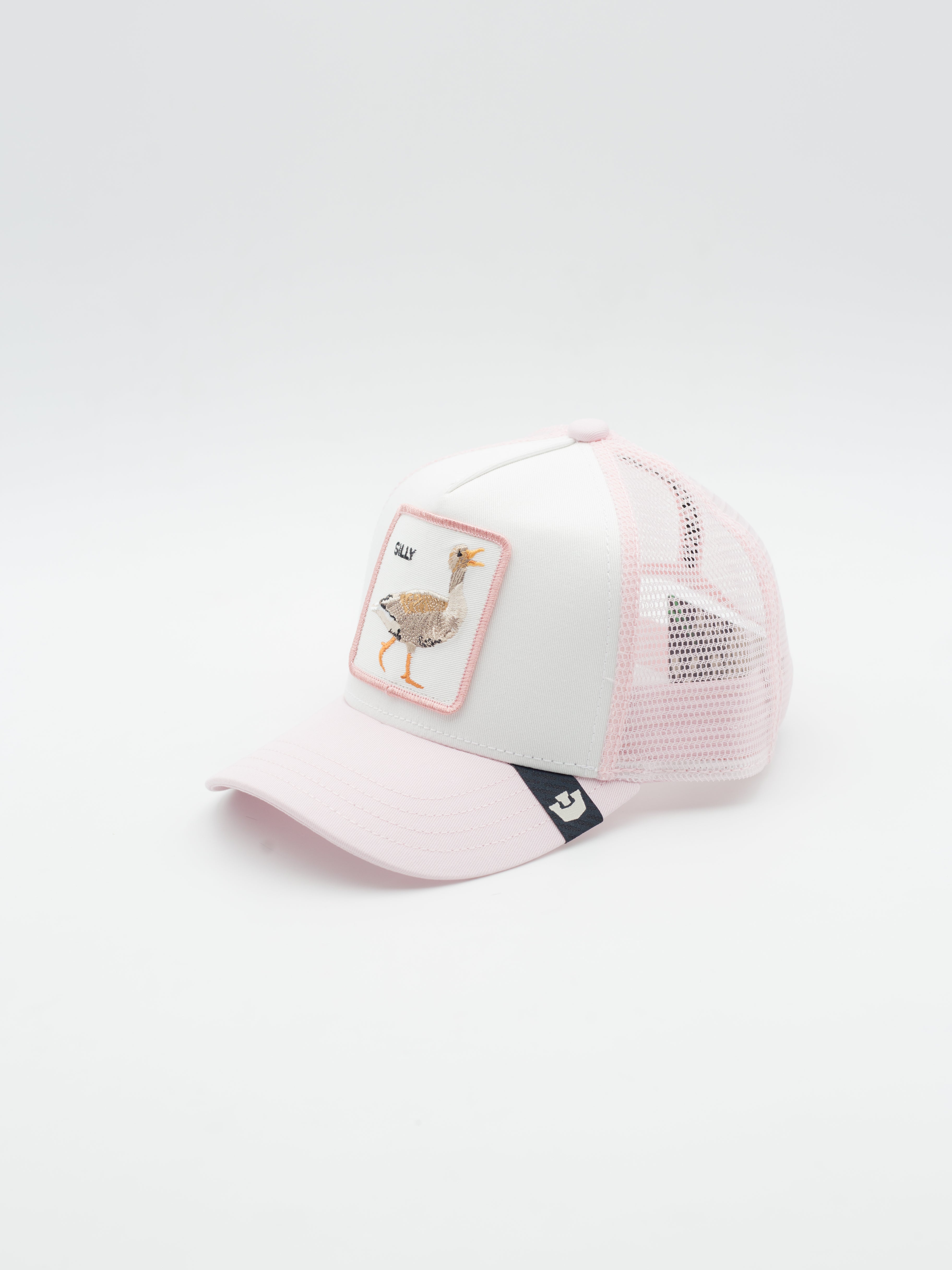 Silly Goose Mini Trucker Pink/White Kids