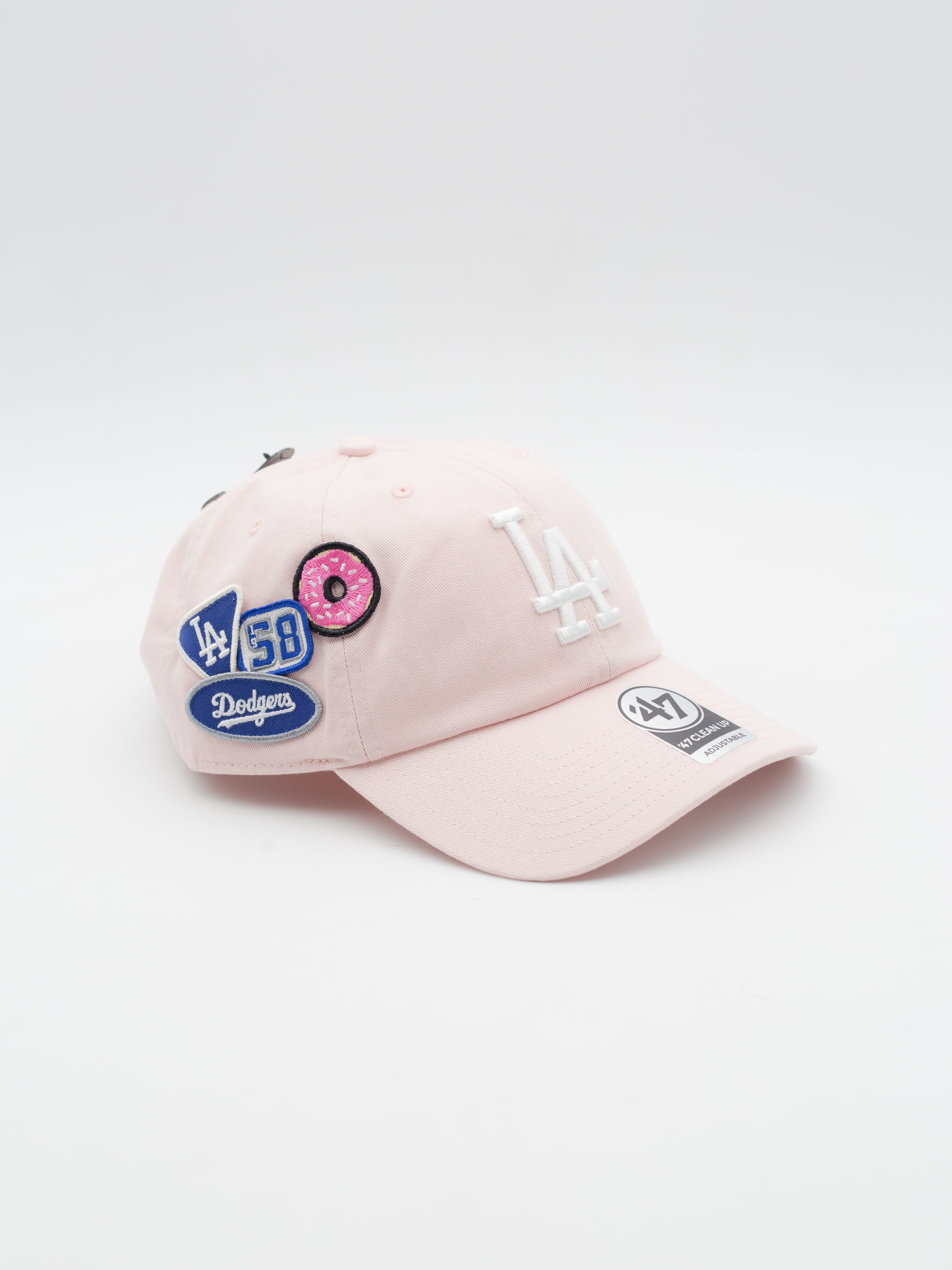 CLEAN UP Badges Los Angeles Dodgers Pink