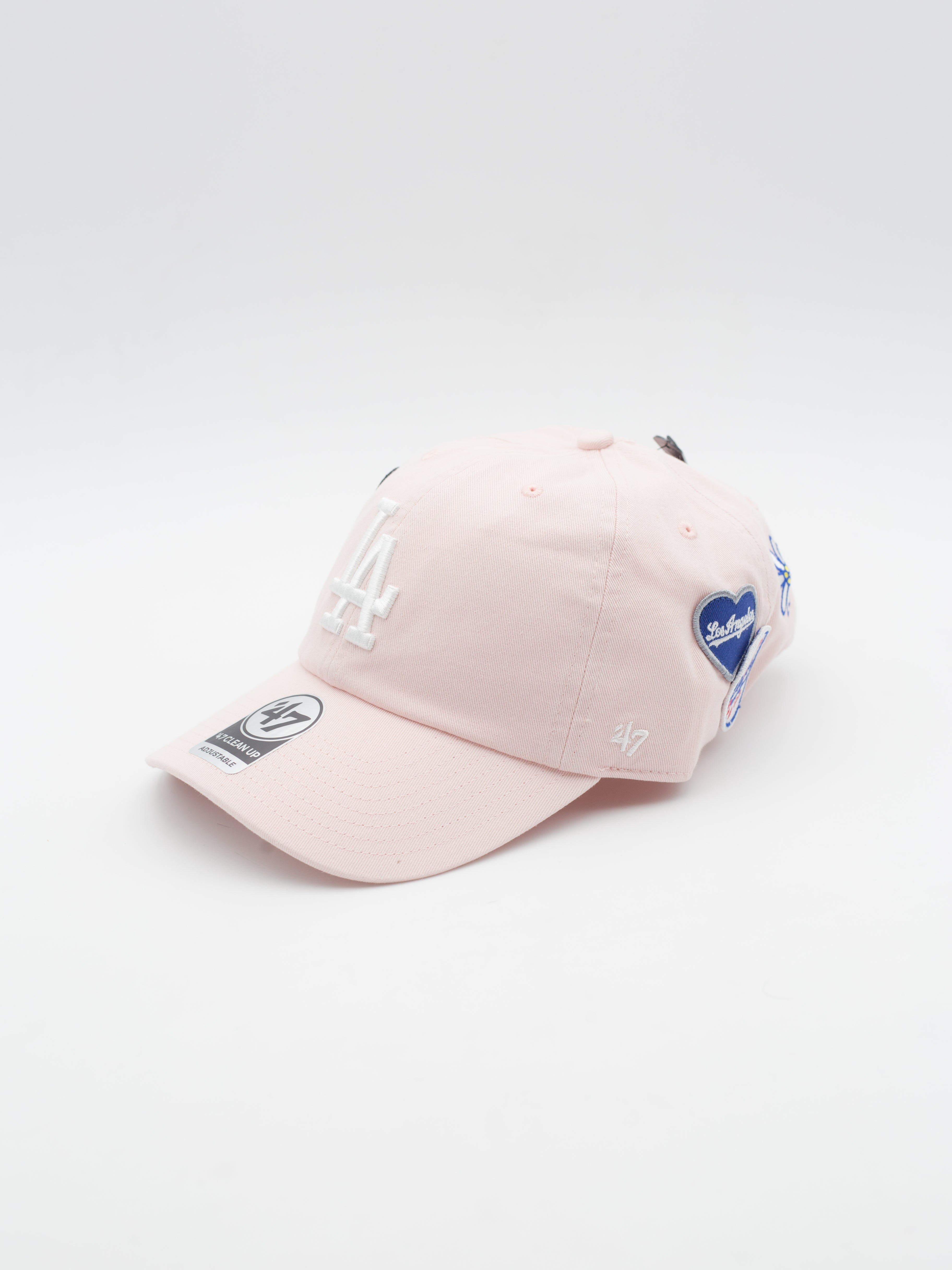 CLEAN UP Badges Los Angeles Dodgers Pink