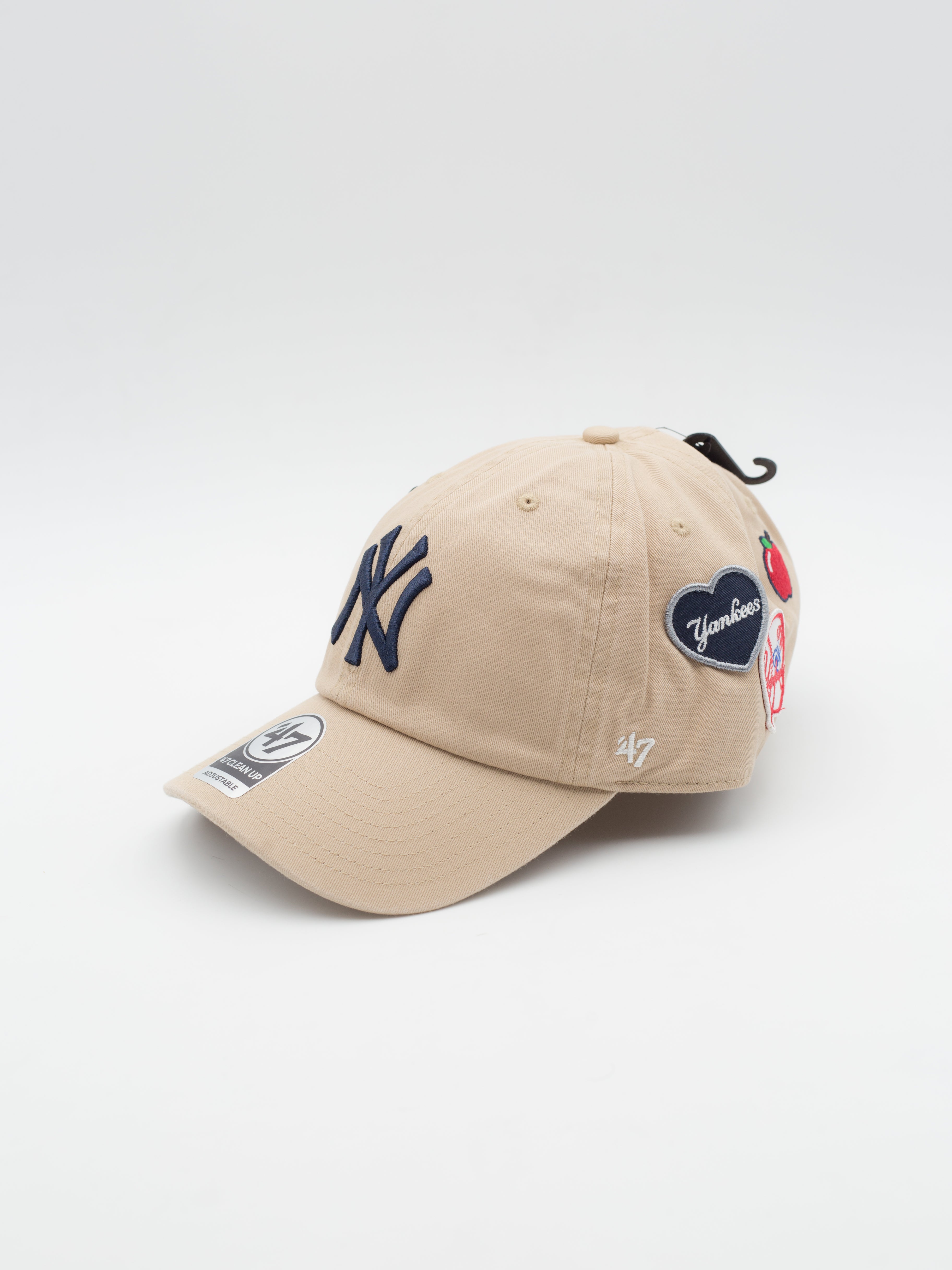 CLEAN UP Badges New York Yankees Khaki