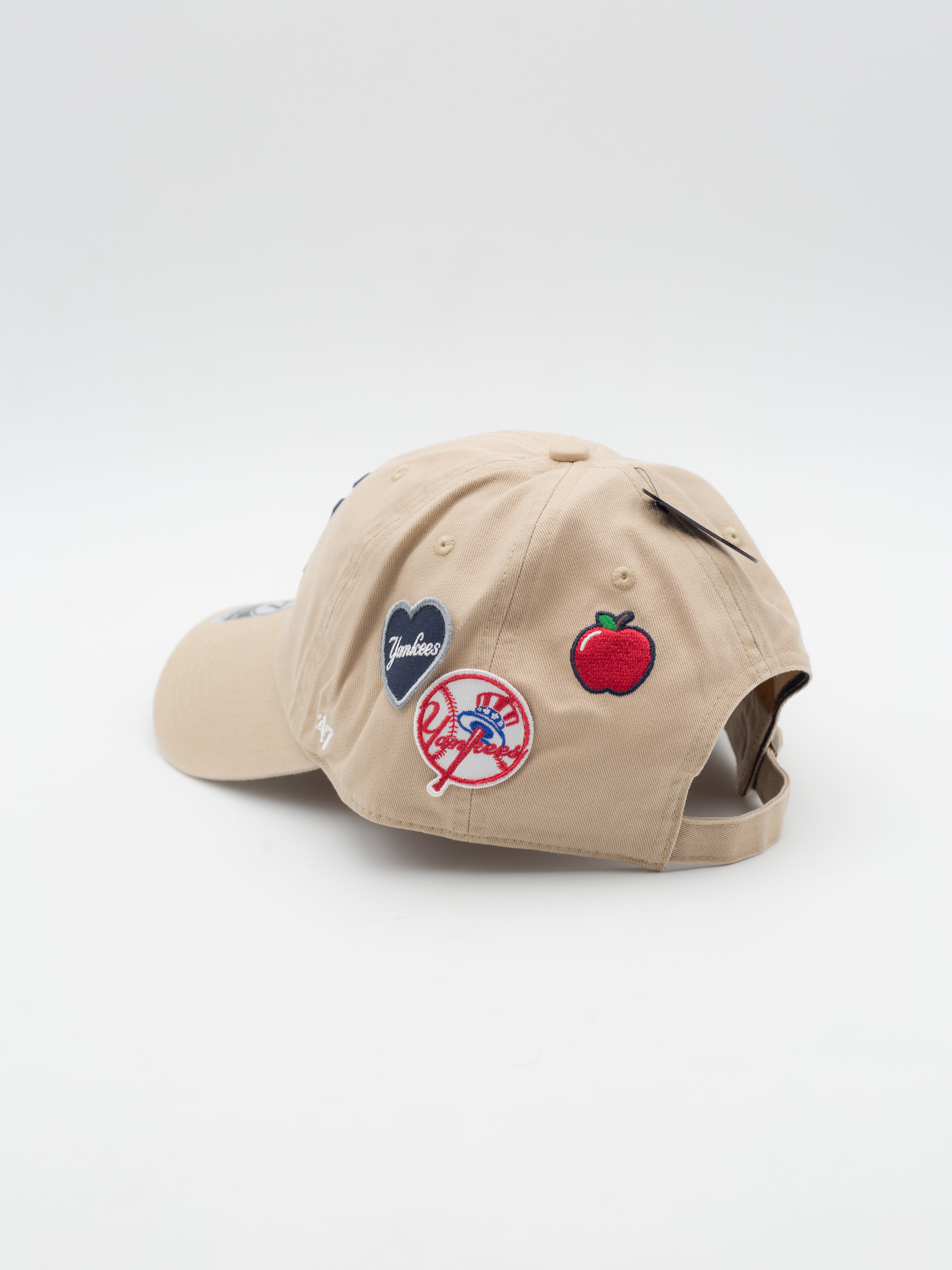 CLEAN UP Badges New York Yankees Khaki