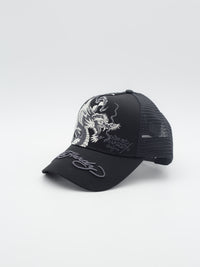 Chapeau de papa Dragon bleu