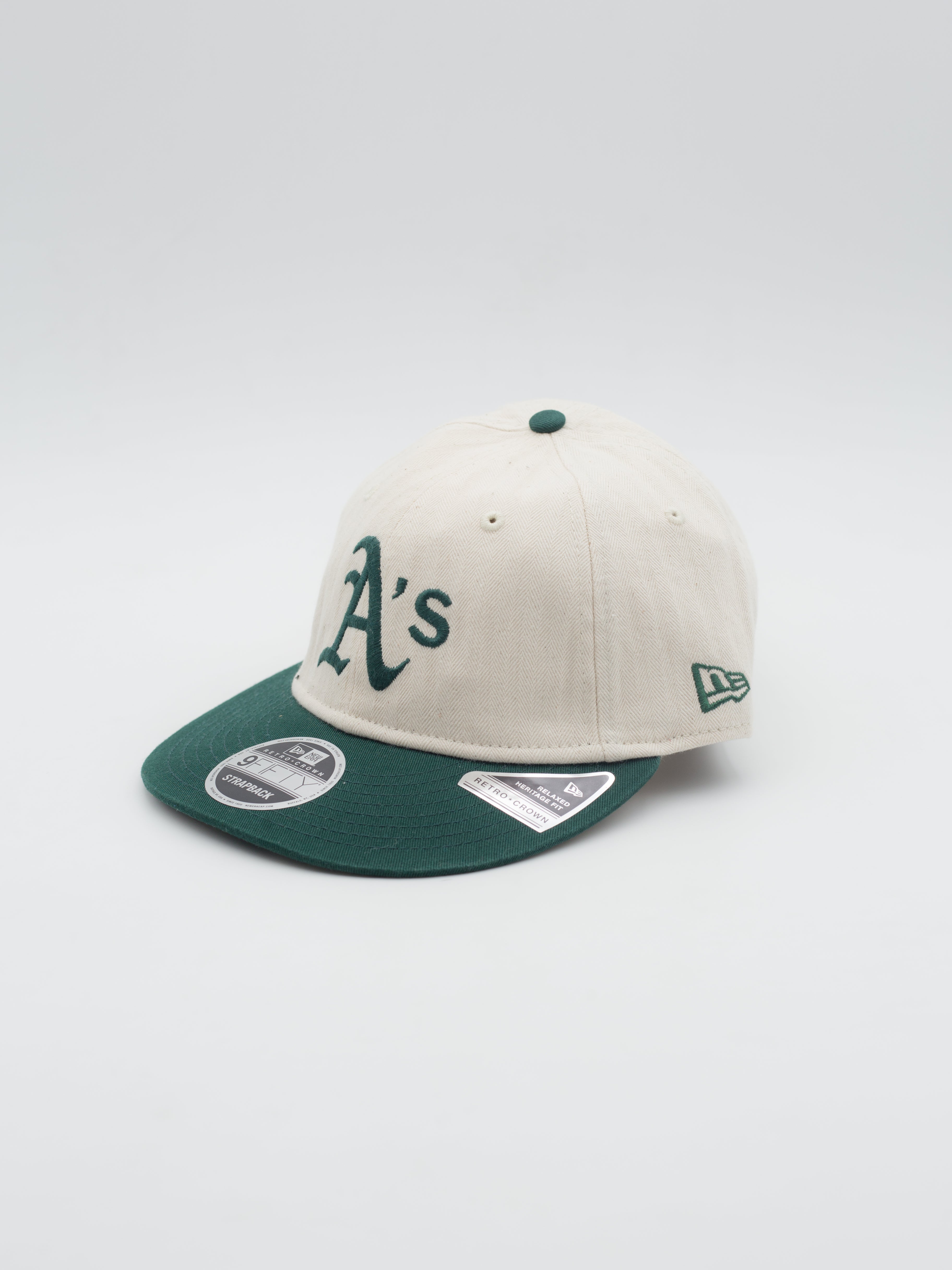 9FIFTY Americana Herringbone Oakland Athletic´s Beige/Green
