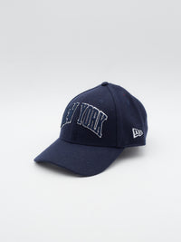 9FORTY Melton Wool New York Yankees Bleu marine