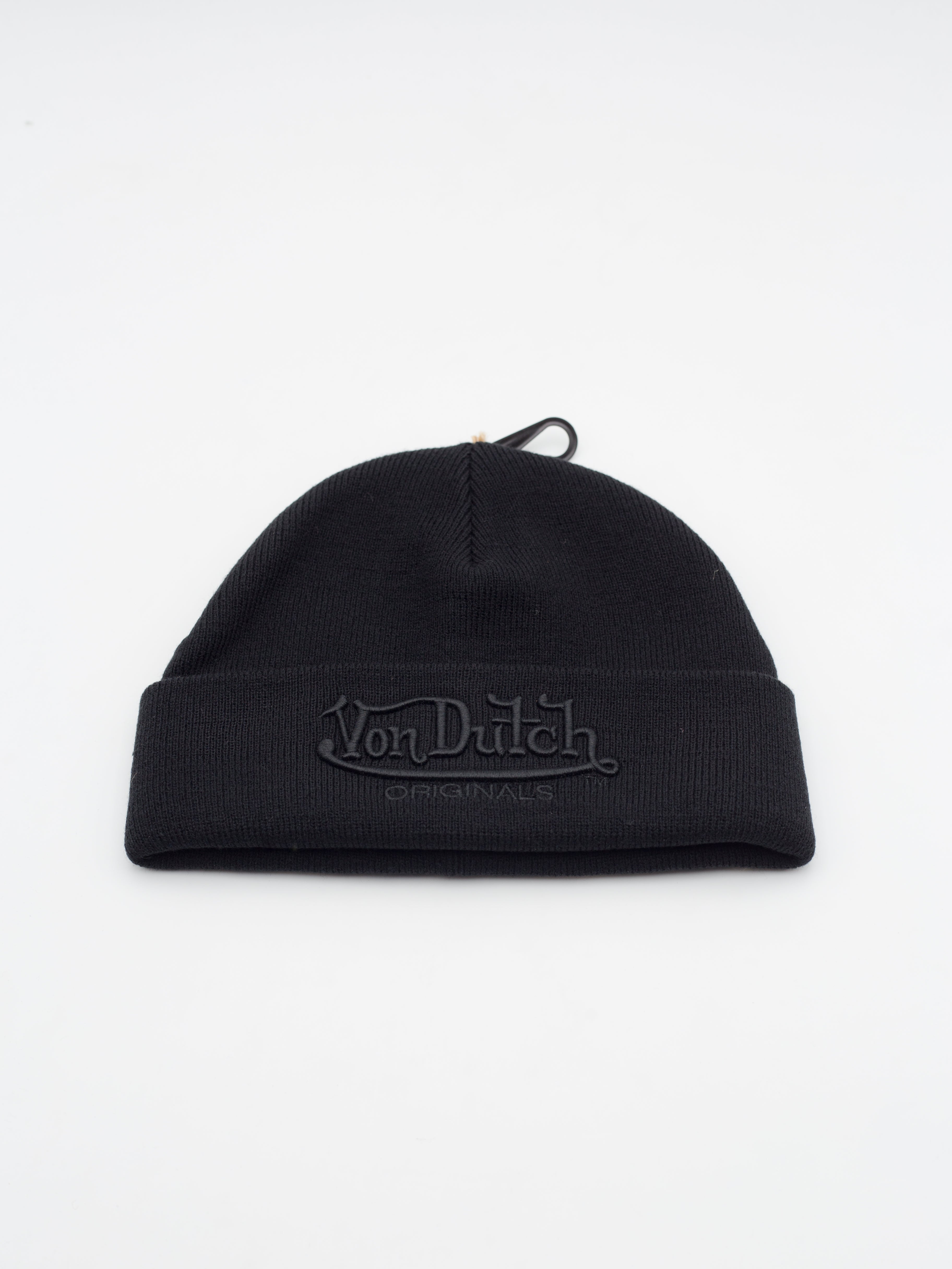 EMB/NR Beanie Black