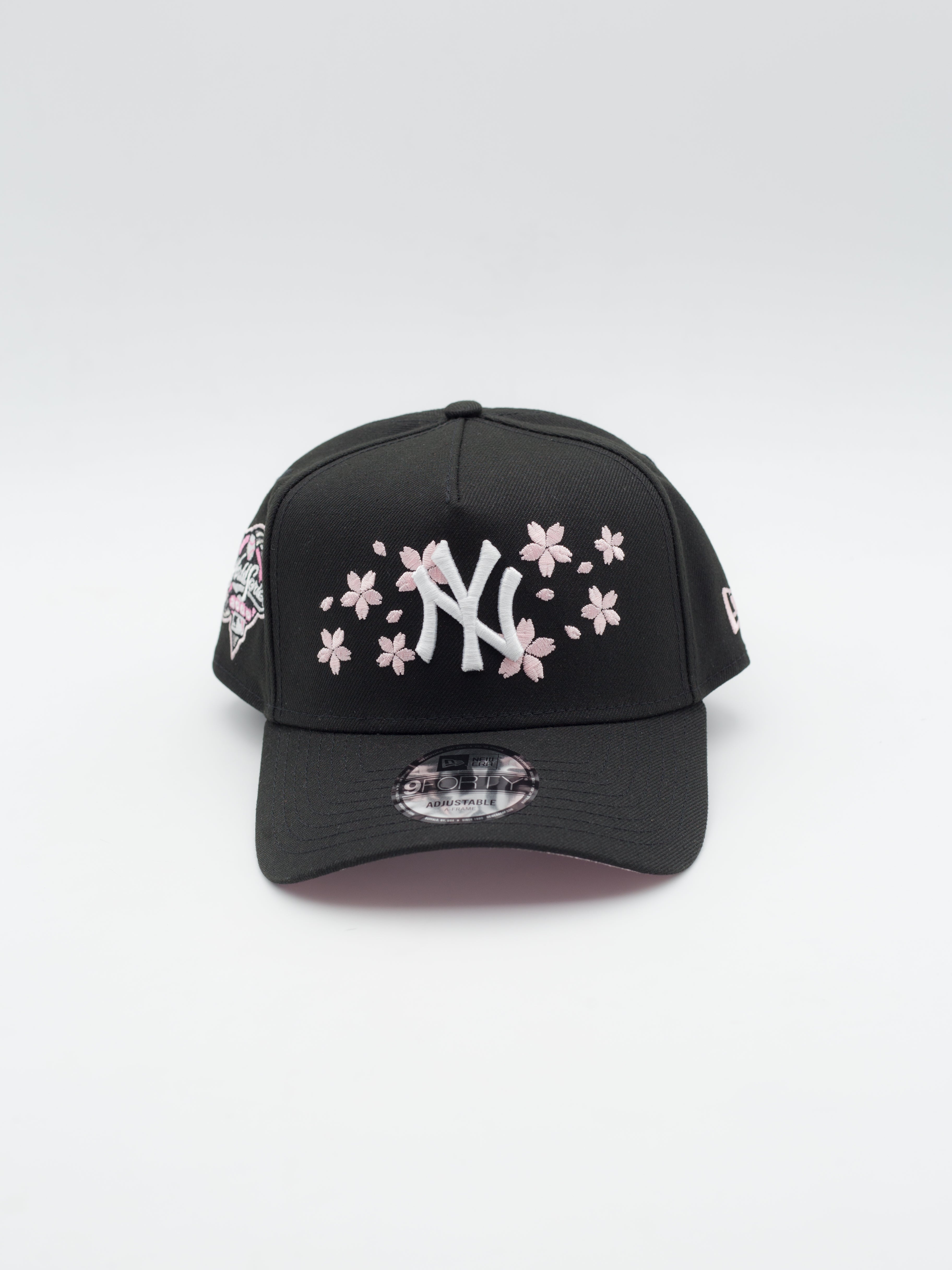 9FORTY A-Frame Pink Bloom New York Yankees Black