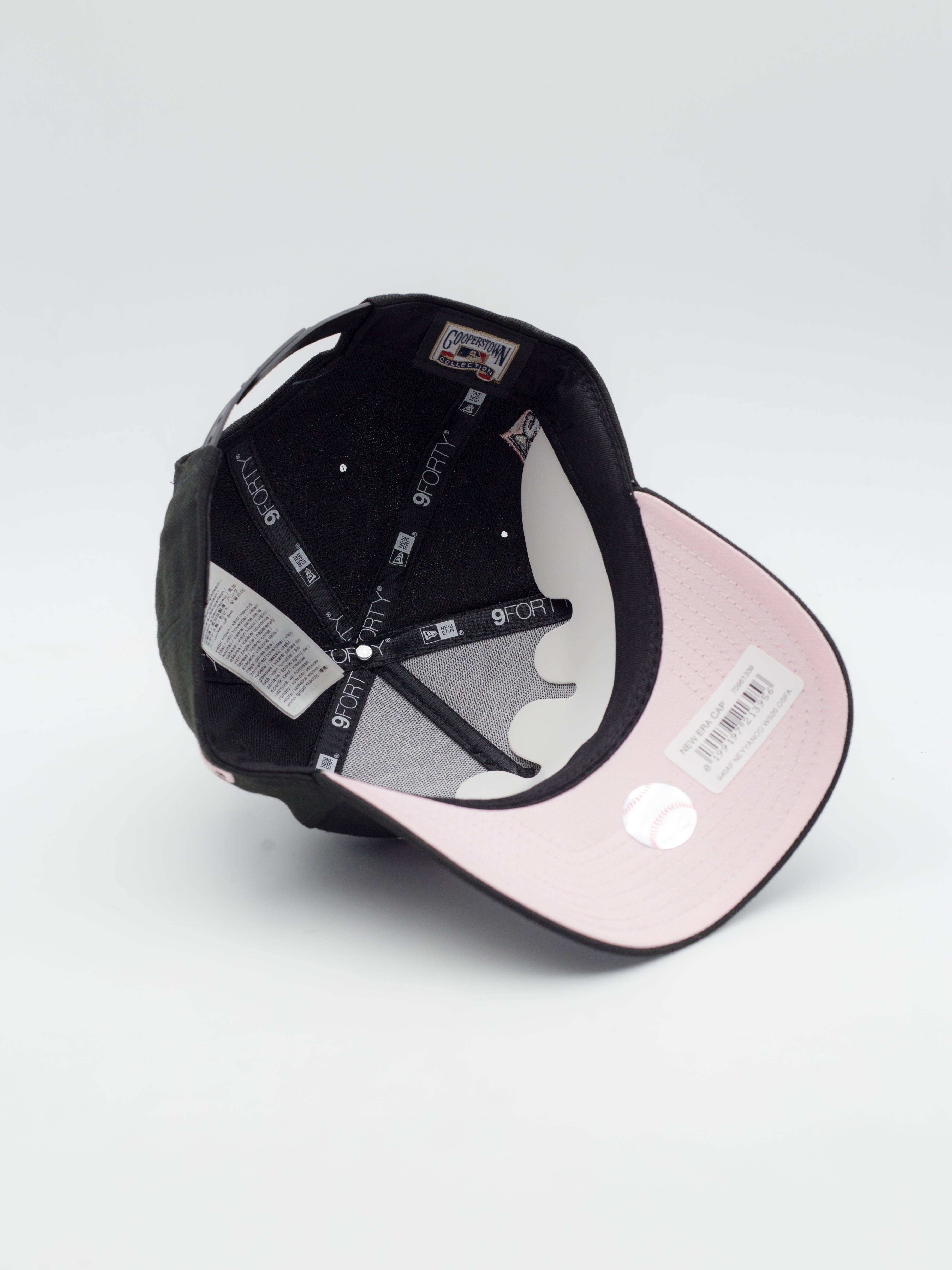 9FORTY A-Frame Pink Bloom New York Yankees Black