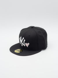59FIFTY Pink Heart New York Yankees Black/Pink