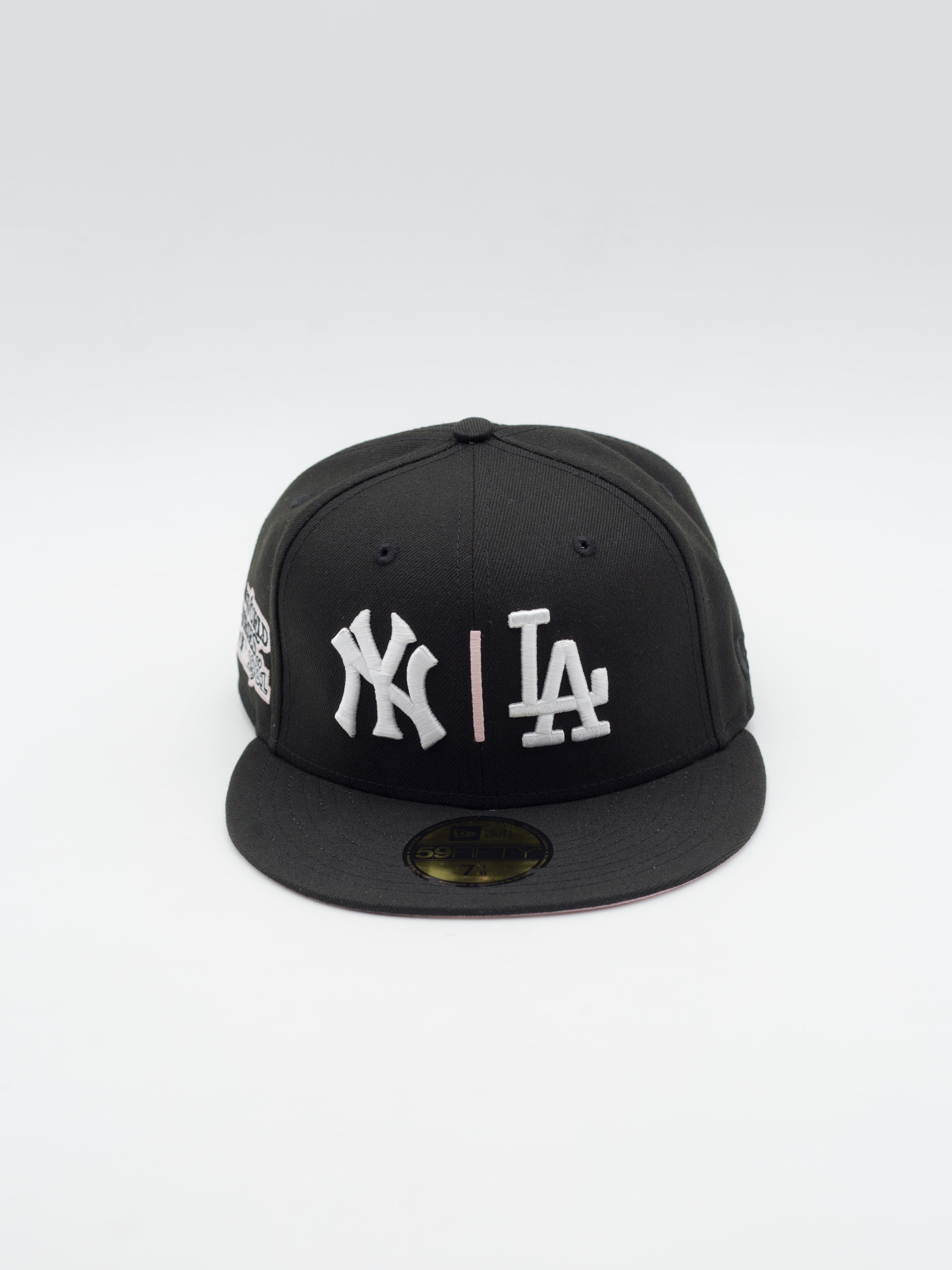 59FIFTY WS81 New York Yankees Vs. Los Angeles Dodgers Black/Pink