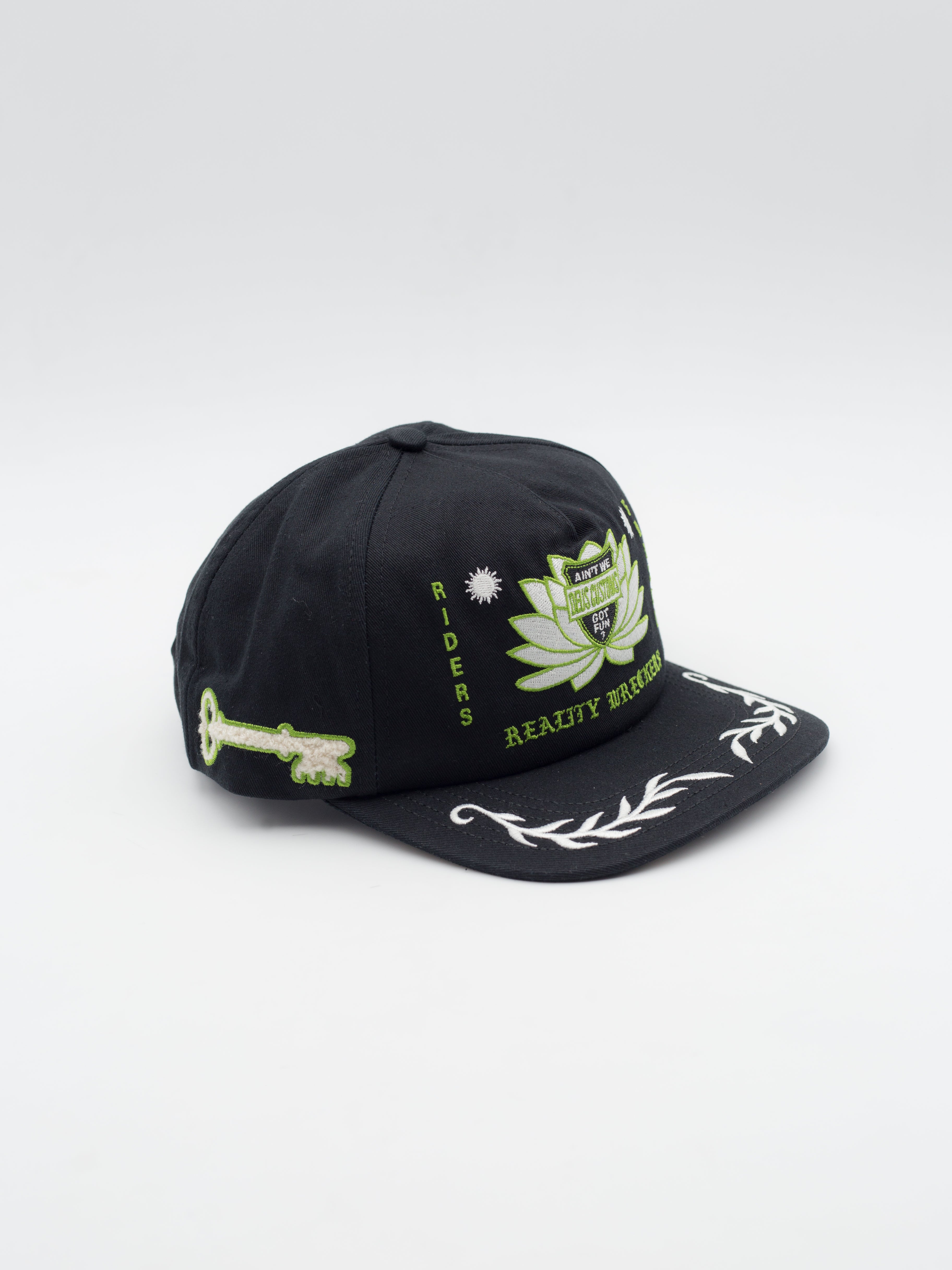 Sacred Crest Snapback Black
