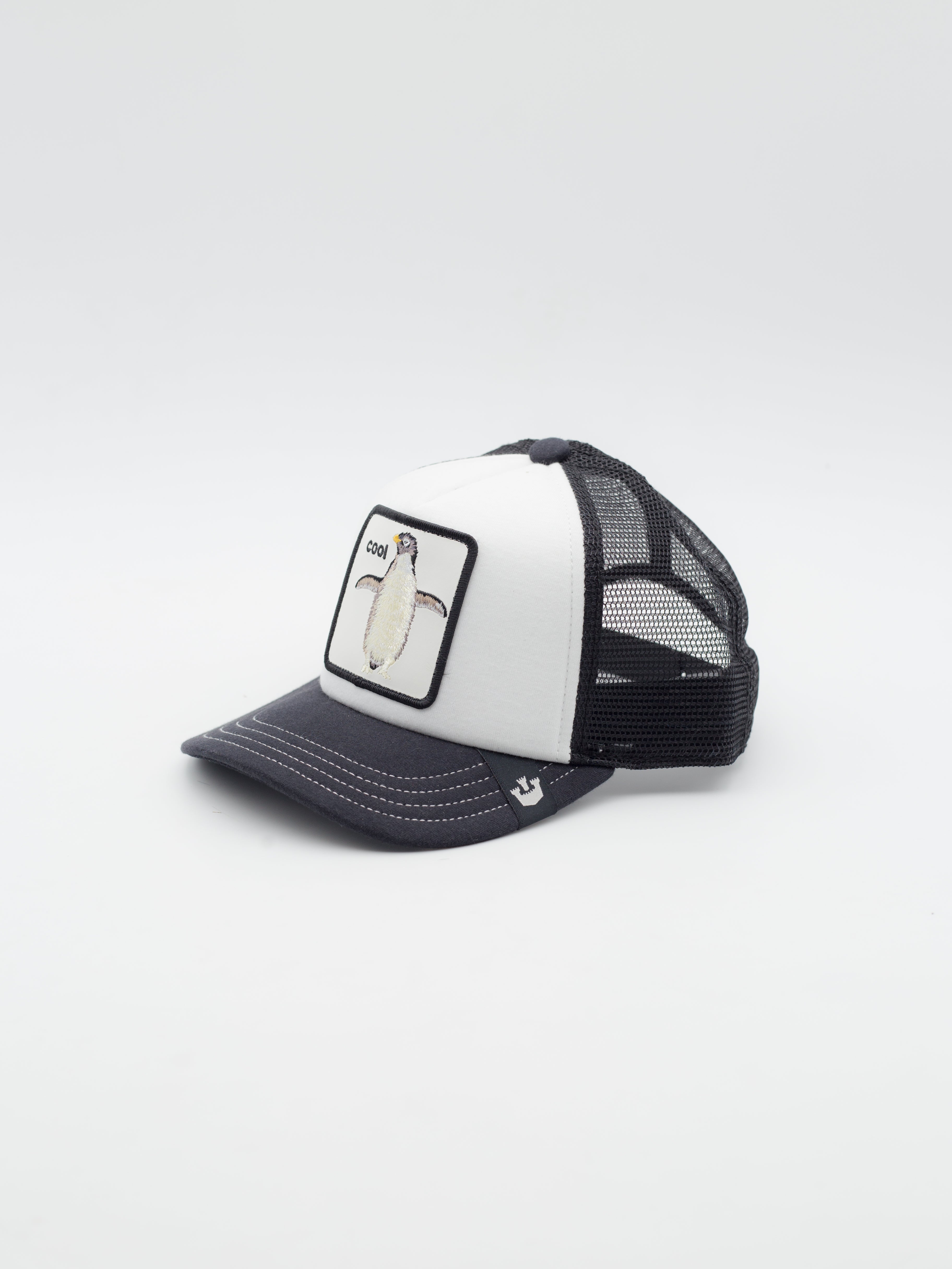 Tuxie Kids Trucker Black/White