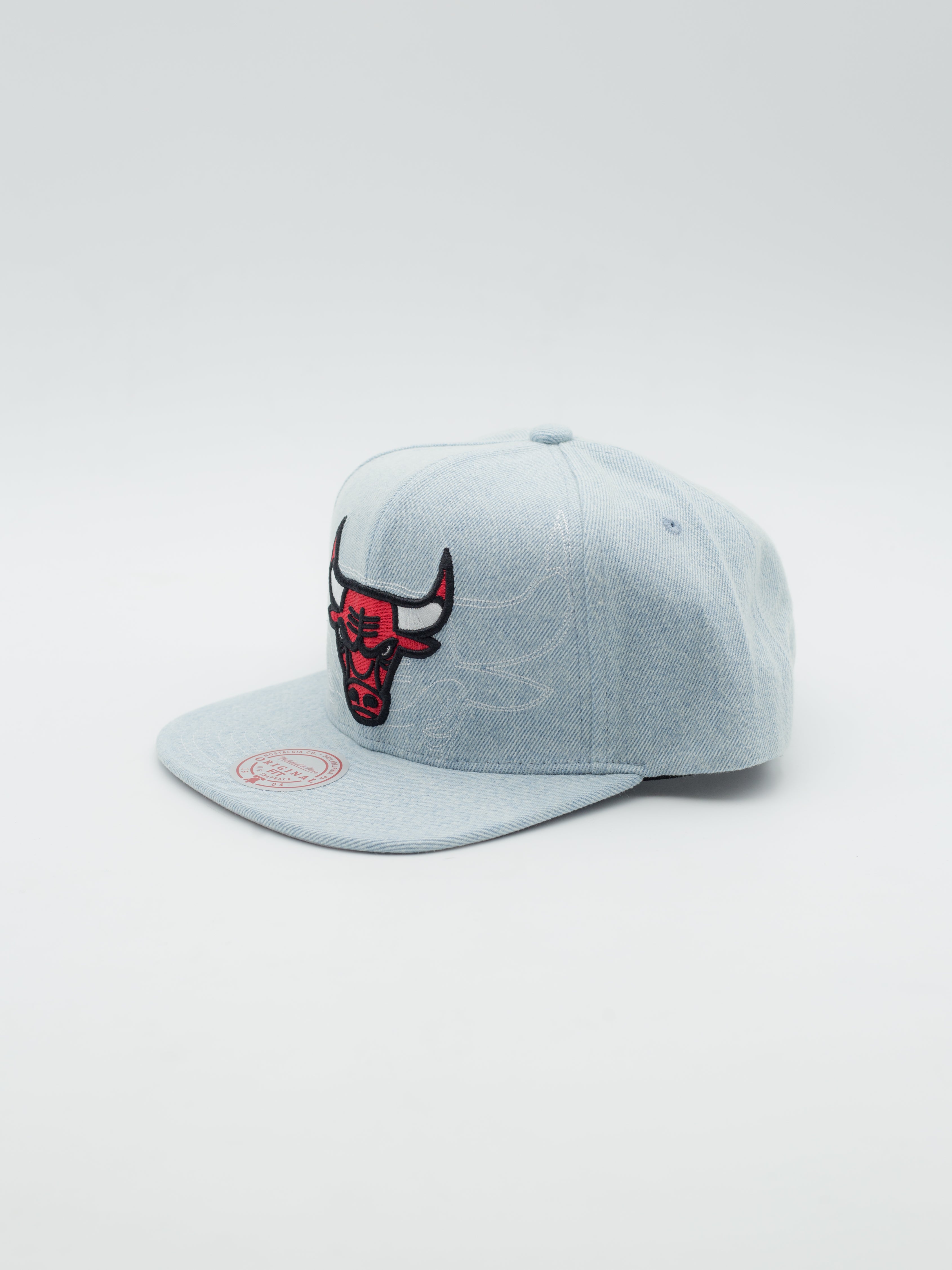 Chicago Bulls Denim Stitcher Snapback