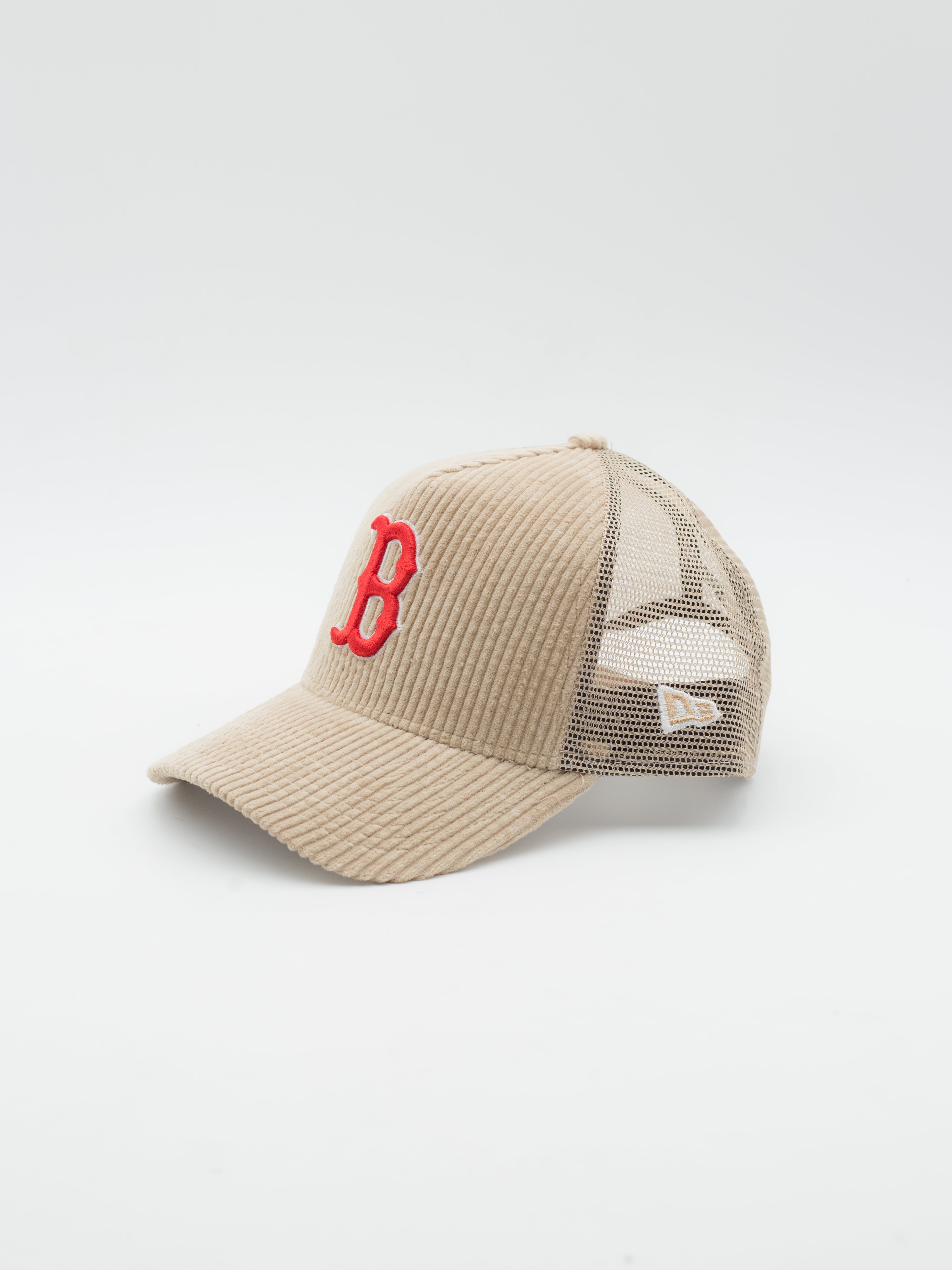 9FORTY Corduroy Boston Red Sox Trucker Beige