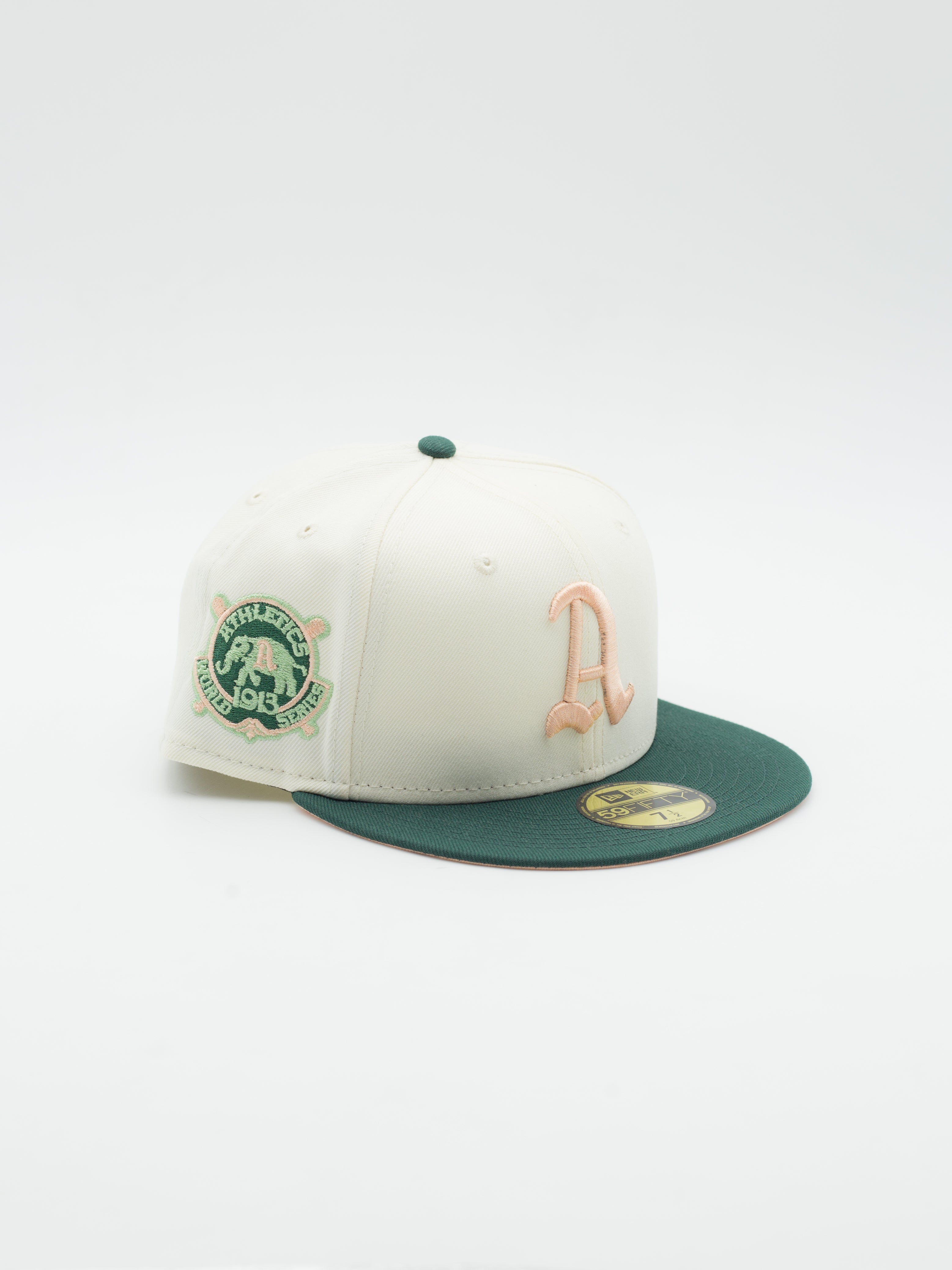 59FIFTY Chrome World Series Philladelphia Athletics Beige/Green