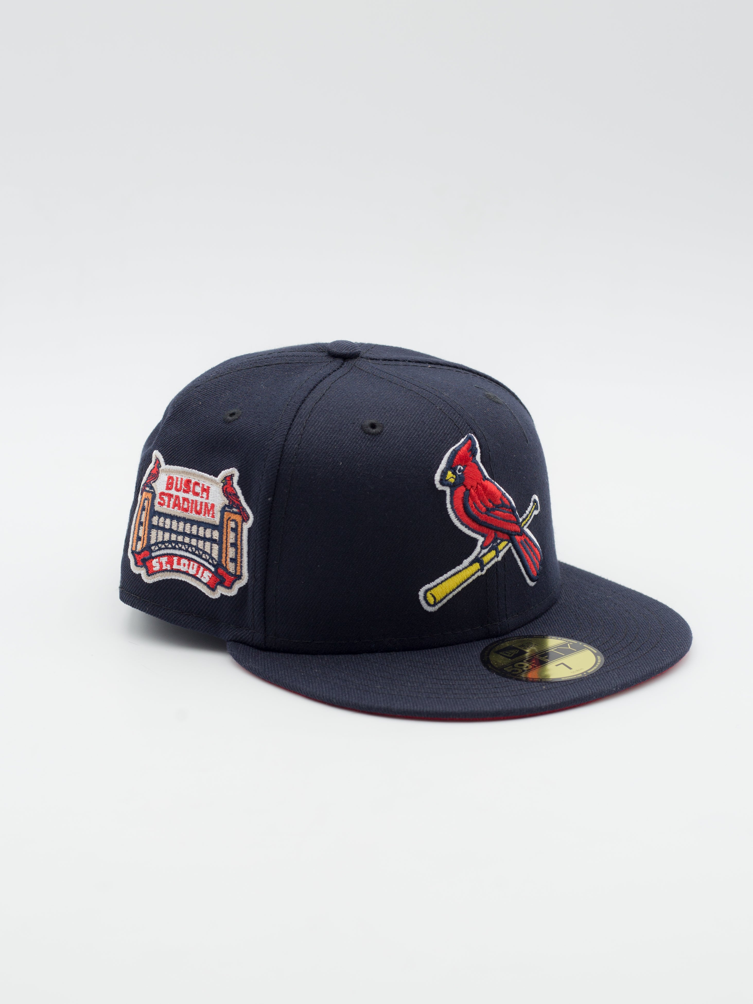 59FIFTY Busch Stadium St. Louis Cardinals Birds Navy