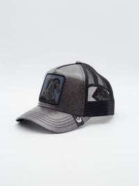 Black Horse Trucker Grey - La Tienda de las Gorras