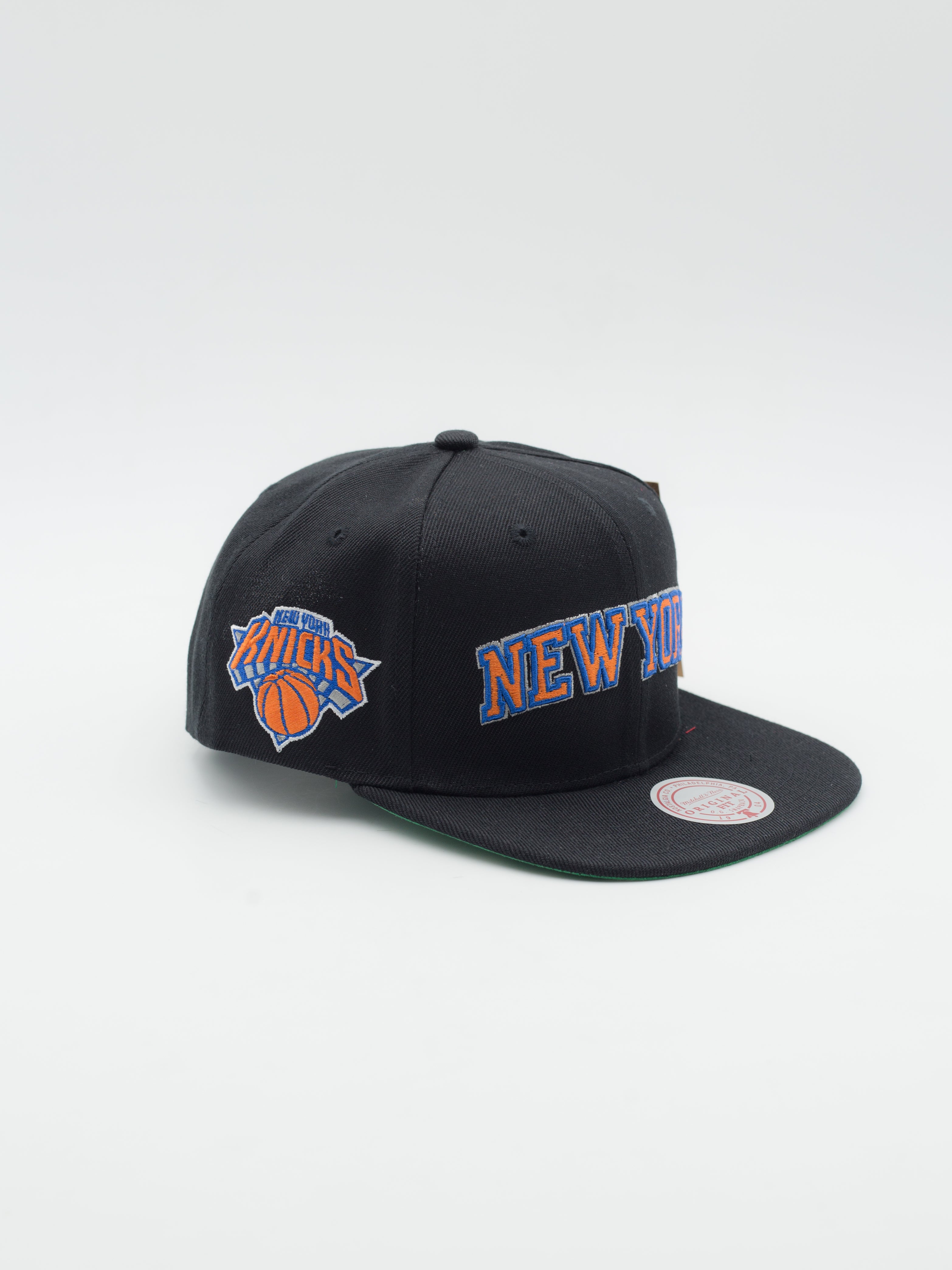 New York Knicks Triple Play Snapback Black La Tienda de las Gorras