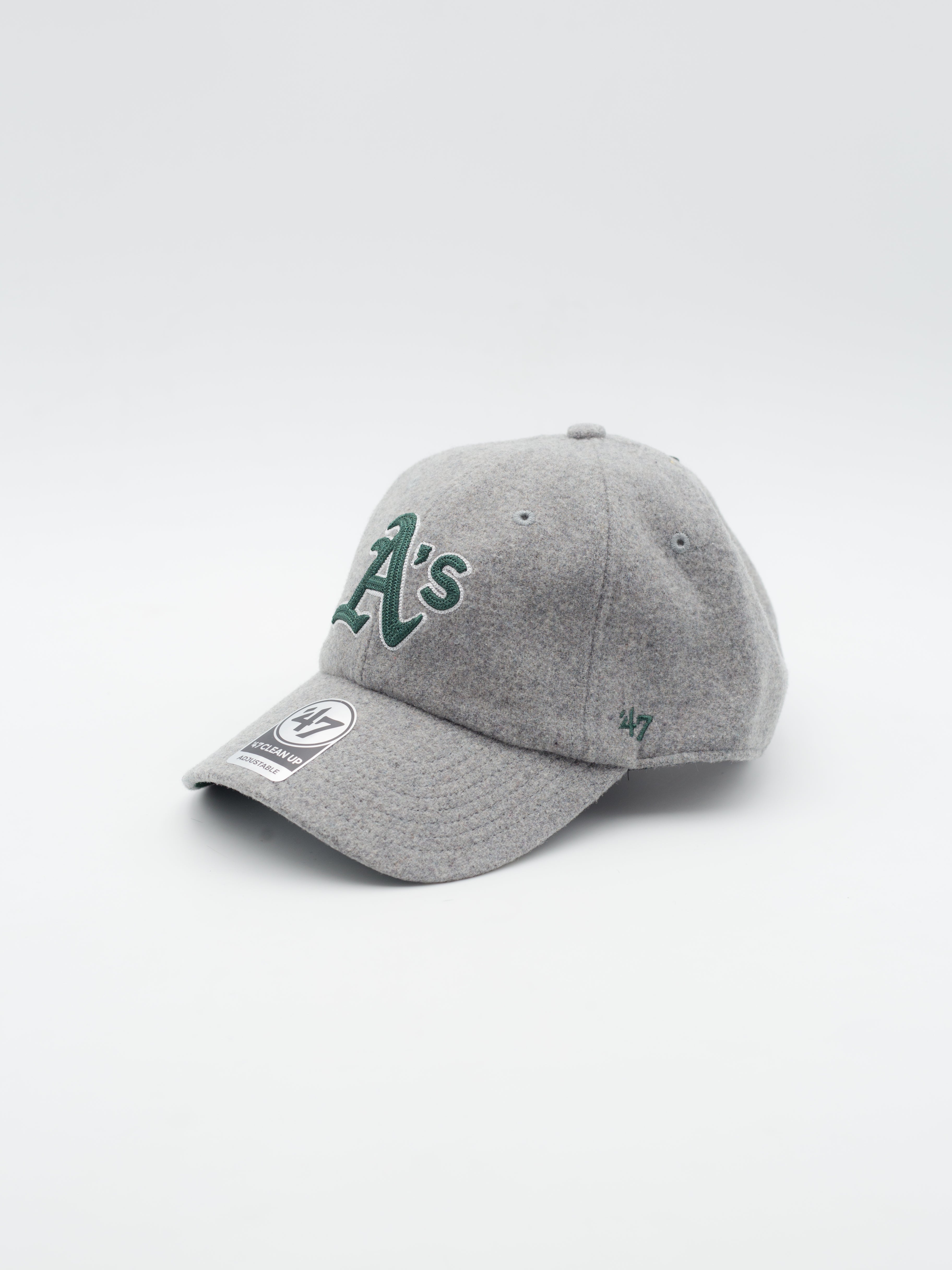 CLEAN UP Chain Stitch Oakland Athletics Grey