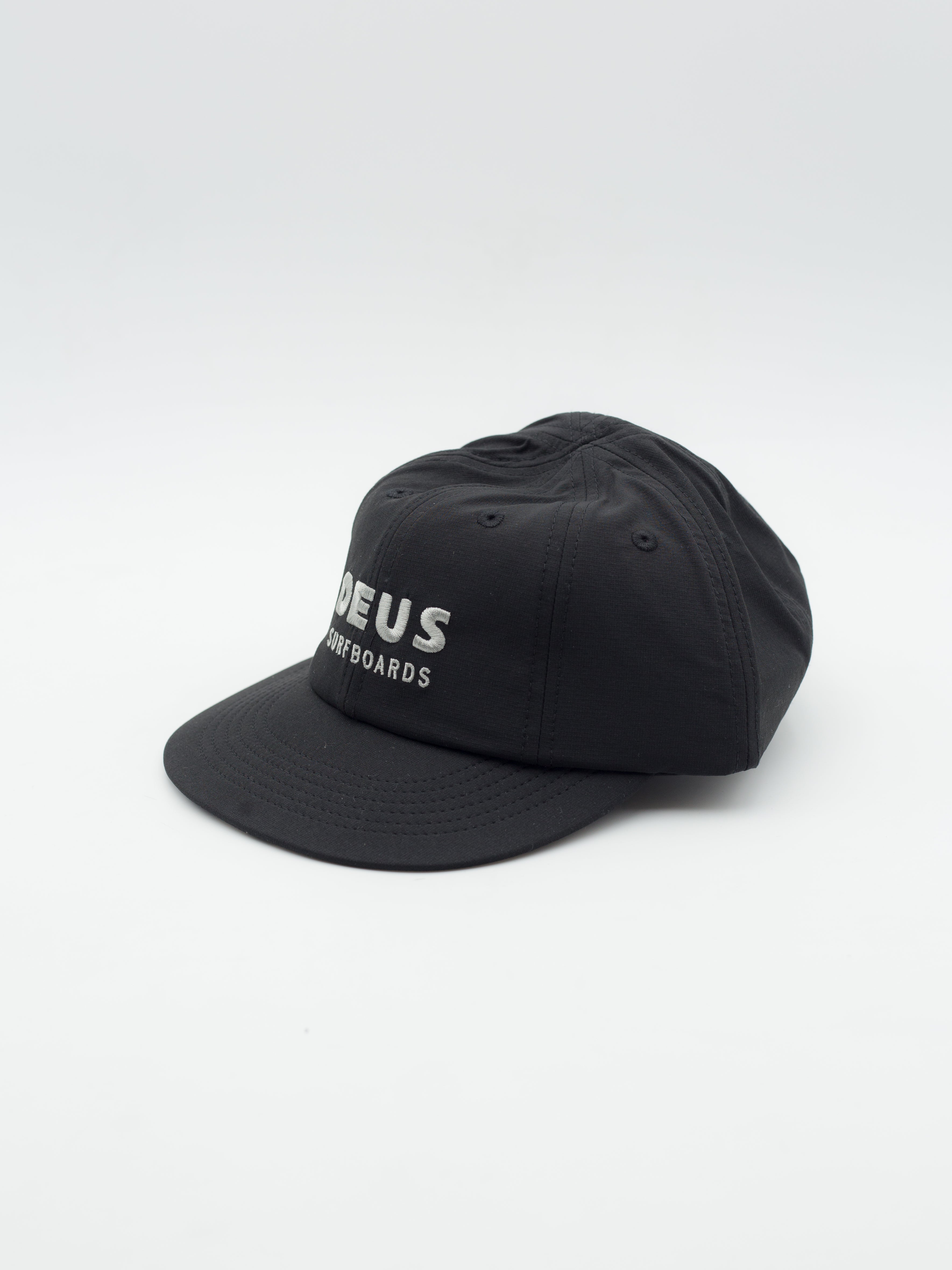 Station cap 8 Panel Black