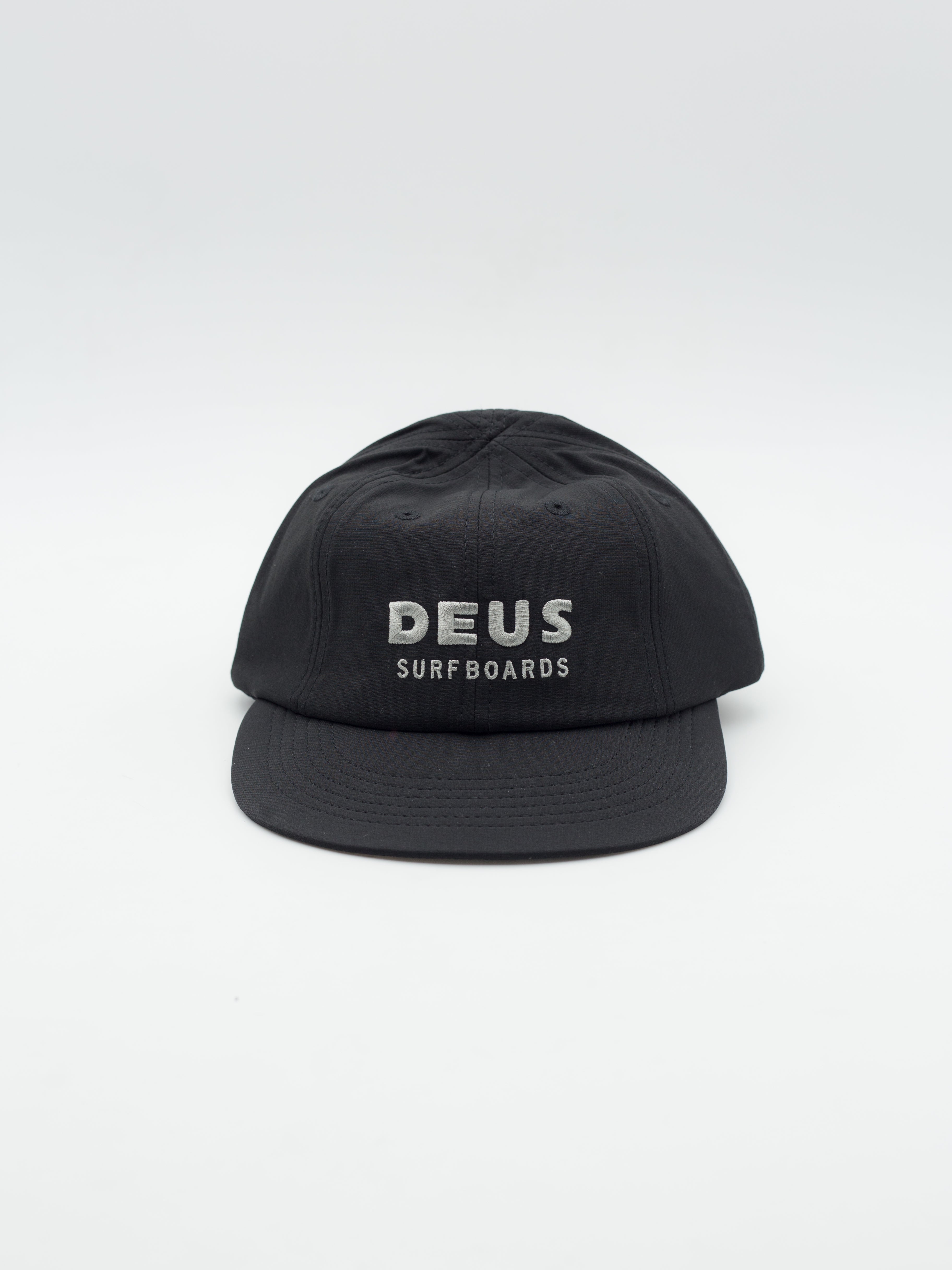 Station cap 8 Panel Black