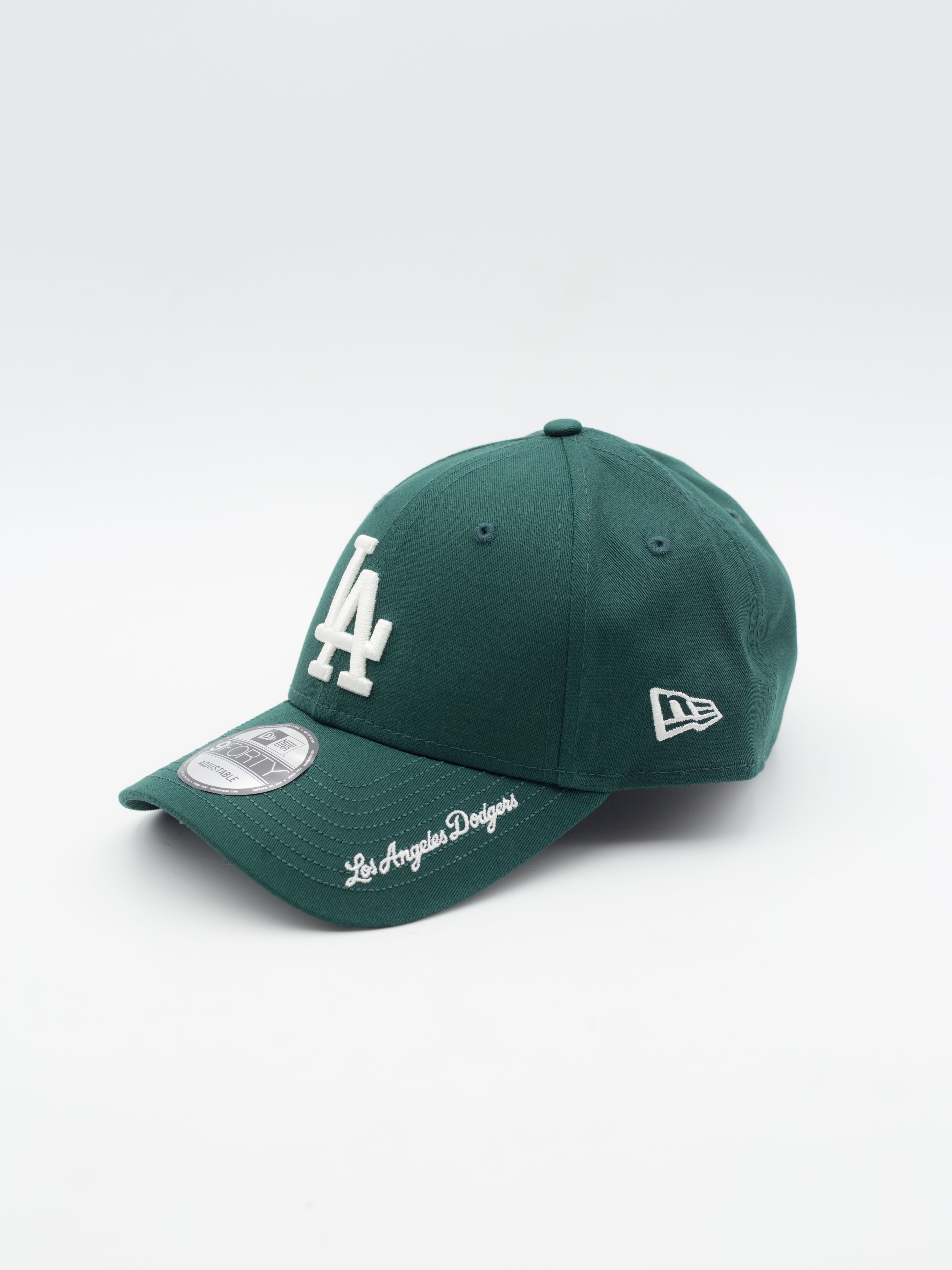 9FORTY Visor Script Los Angeles Dodgers Dark Green